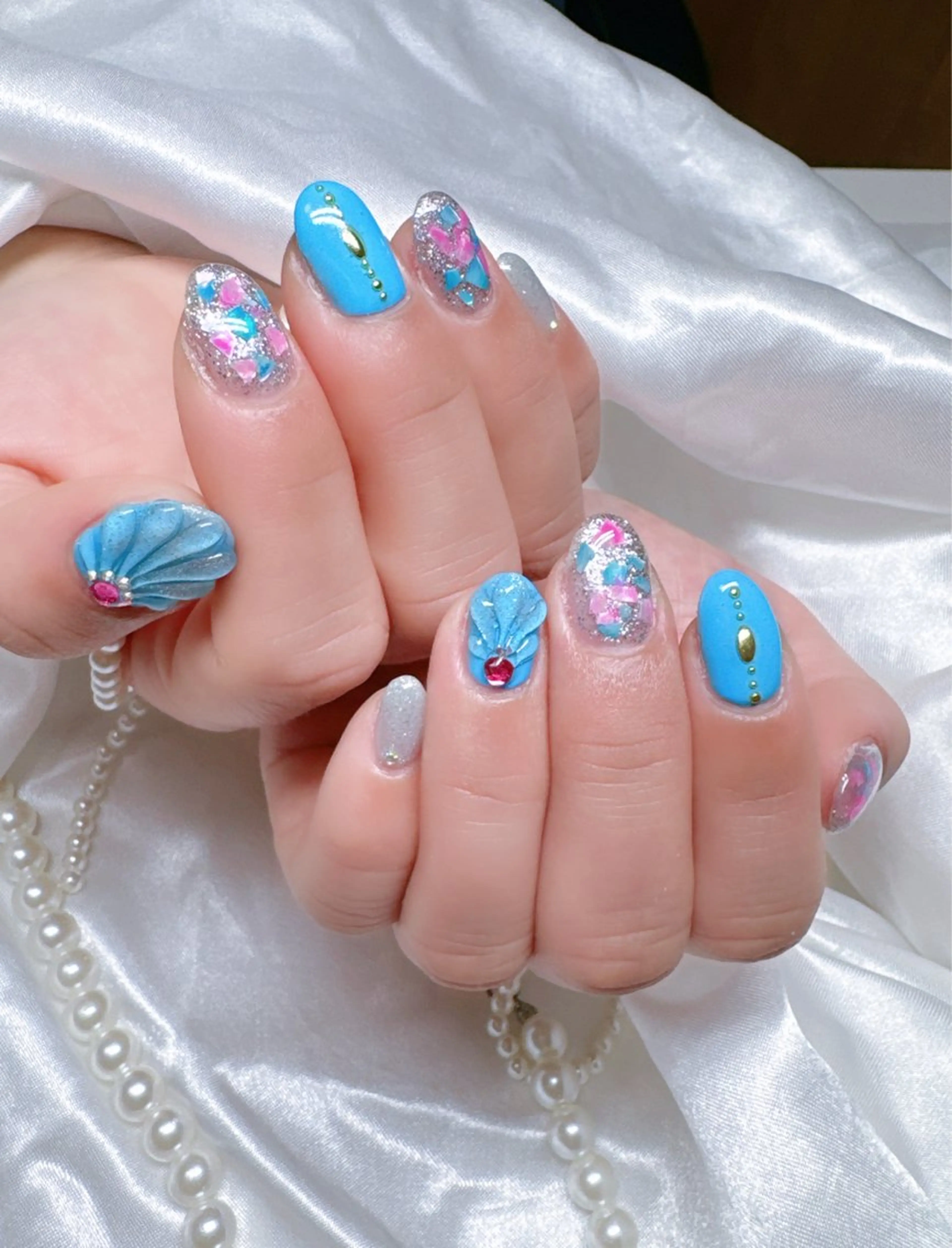 ネイル ハンドネイル 高島 夏海のネイルデザイン