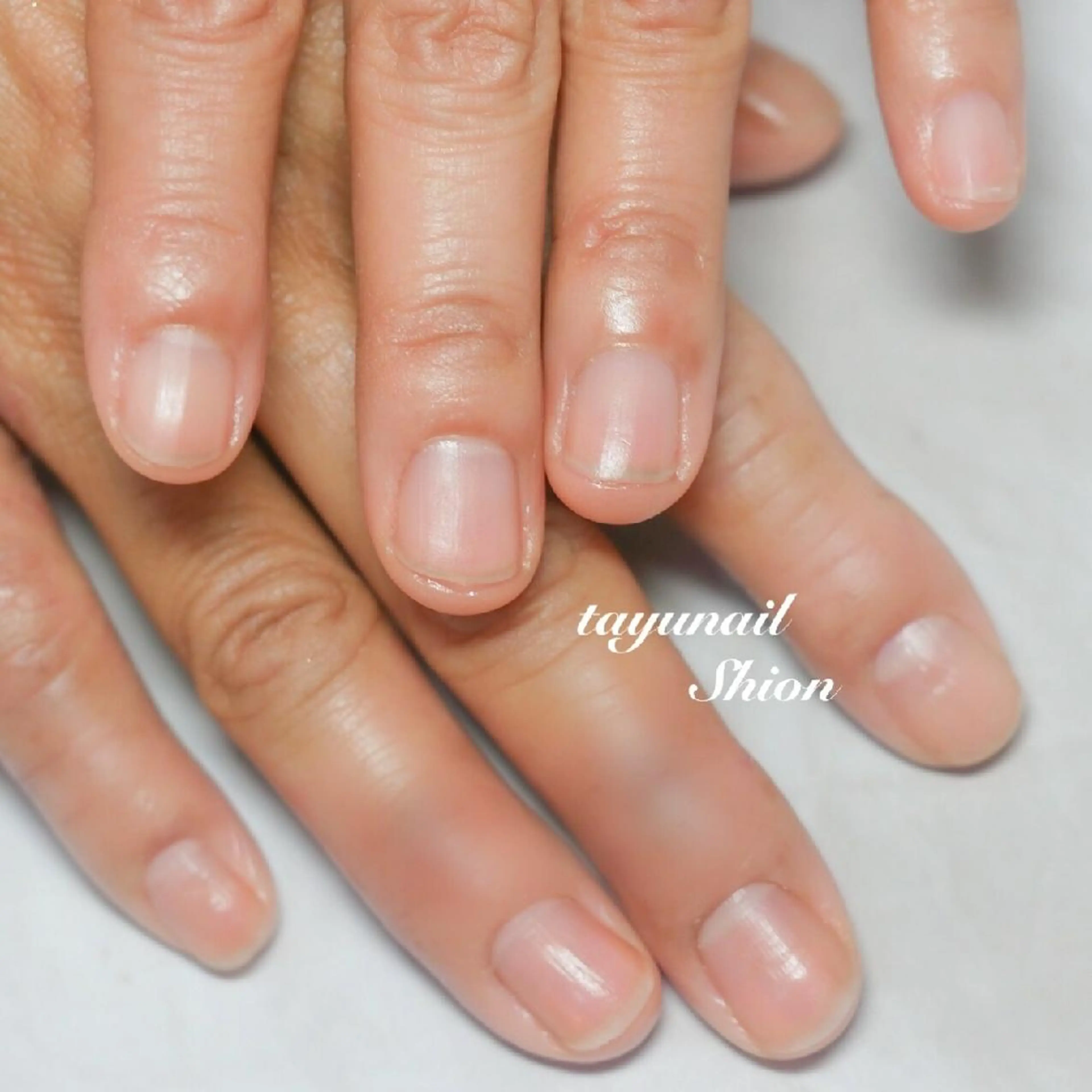 ネイル ブルー ジェルネイル パラジェル 春ネイル ネイルサロン・ネイルスクール　たゆnail所属・ネイルサロン 【たゆnail】のネイルデザイン