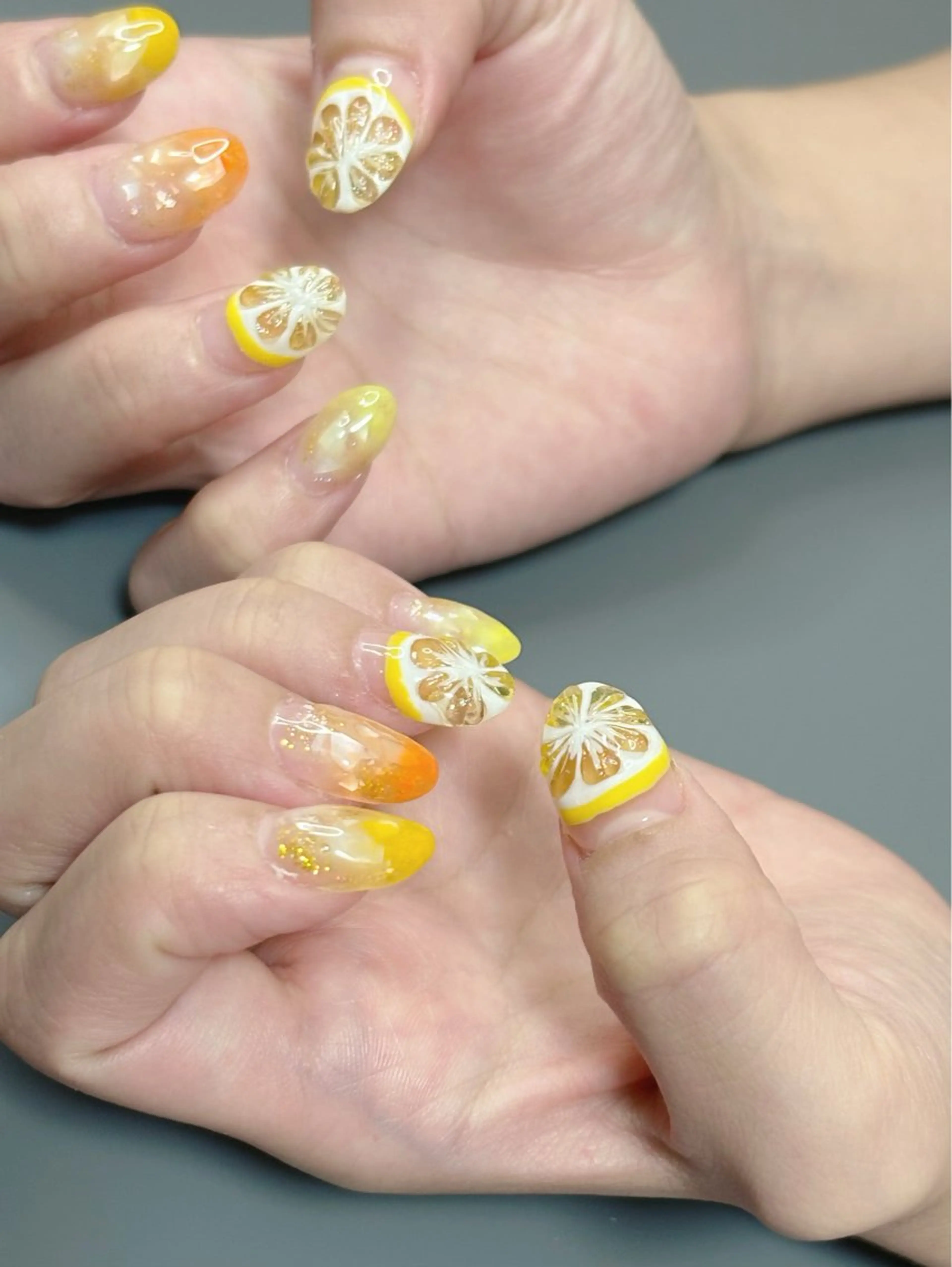 ネイル グラデーション 自宅サロン mArsのネイルデザイン