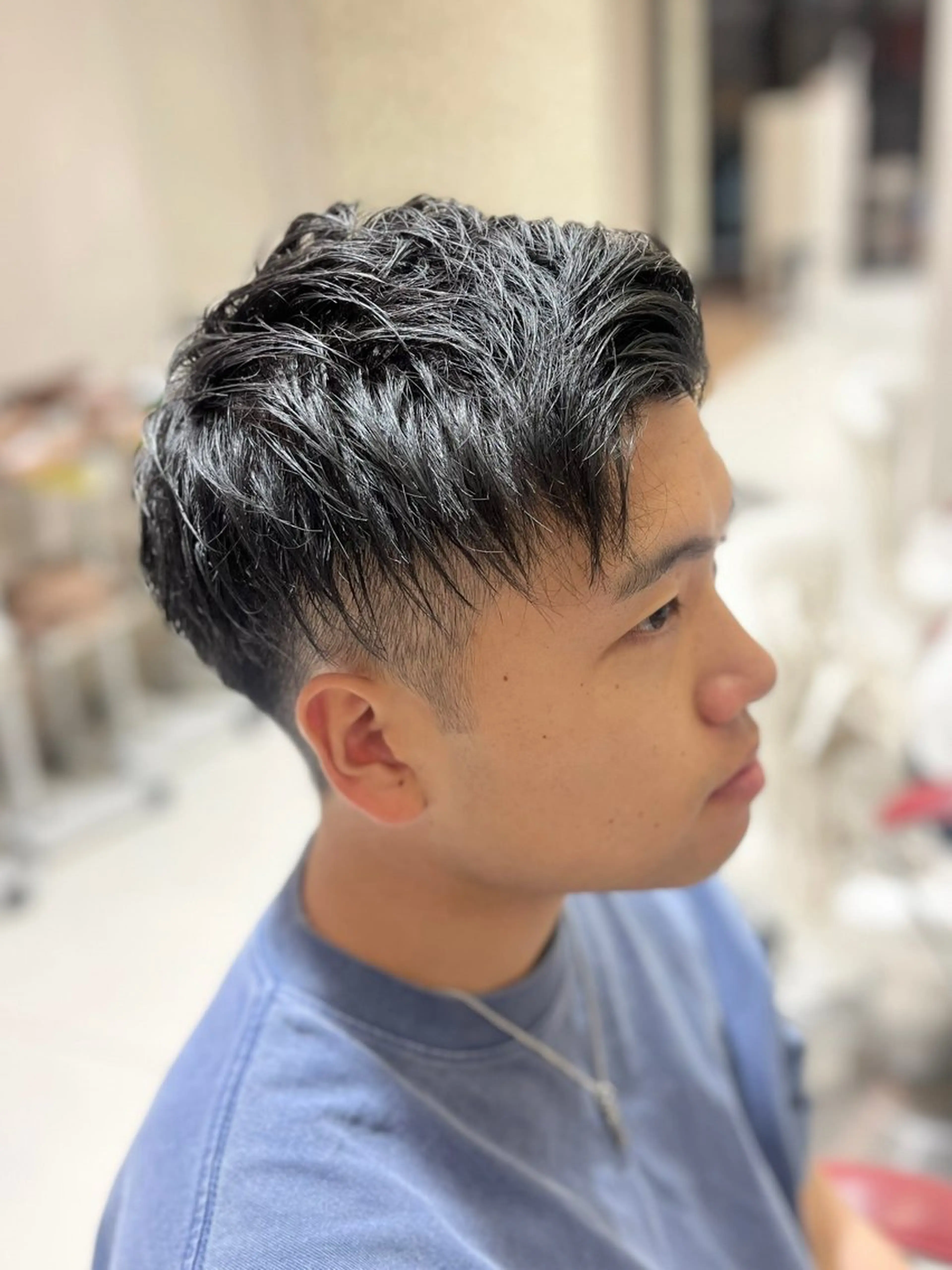 ショート メンズ 似合わせカット 推し活/パーティヘア ⭐️今田 水風🐰のヘアスタイル