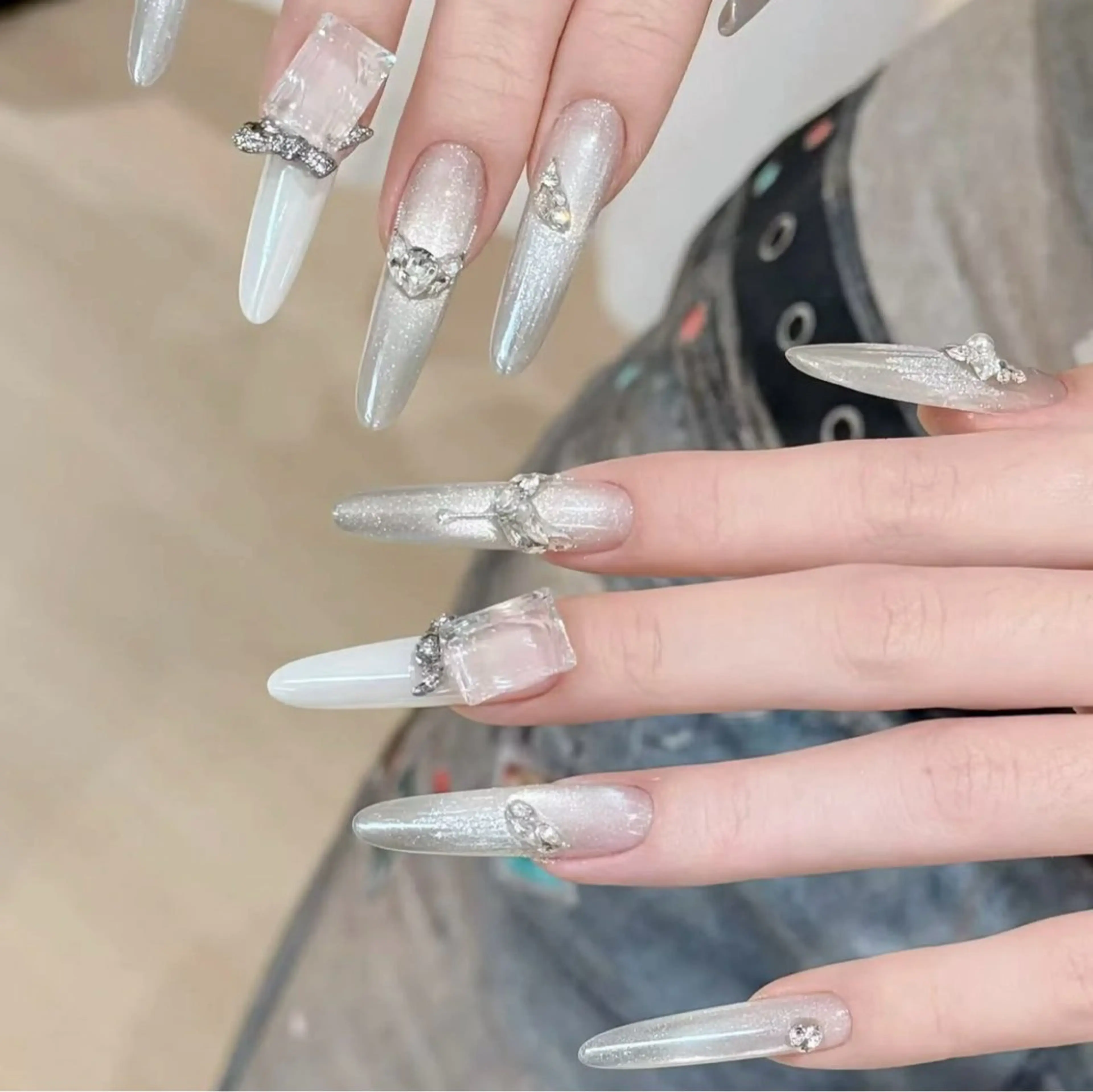 ネイル 長さだし専門店 M2　rikaのネイルデザイン