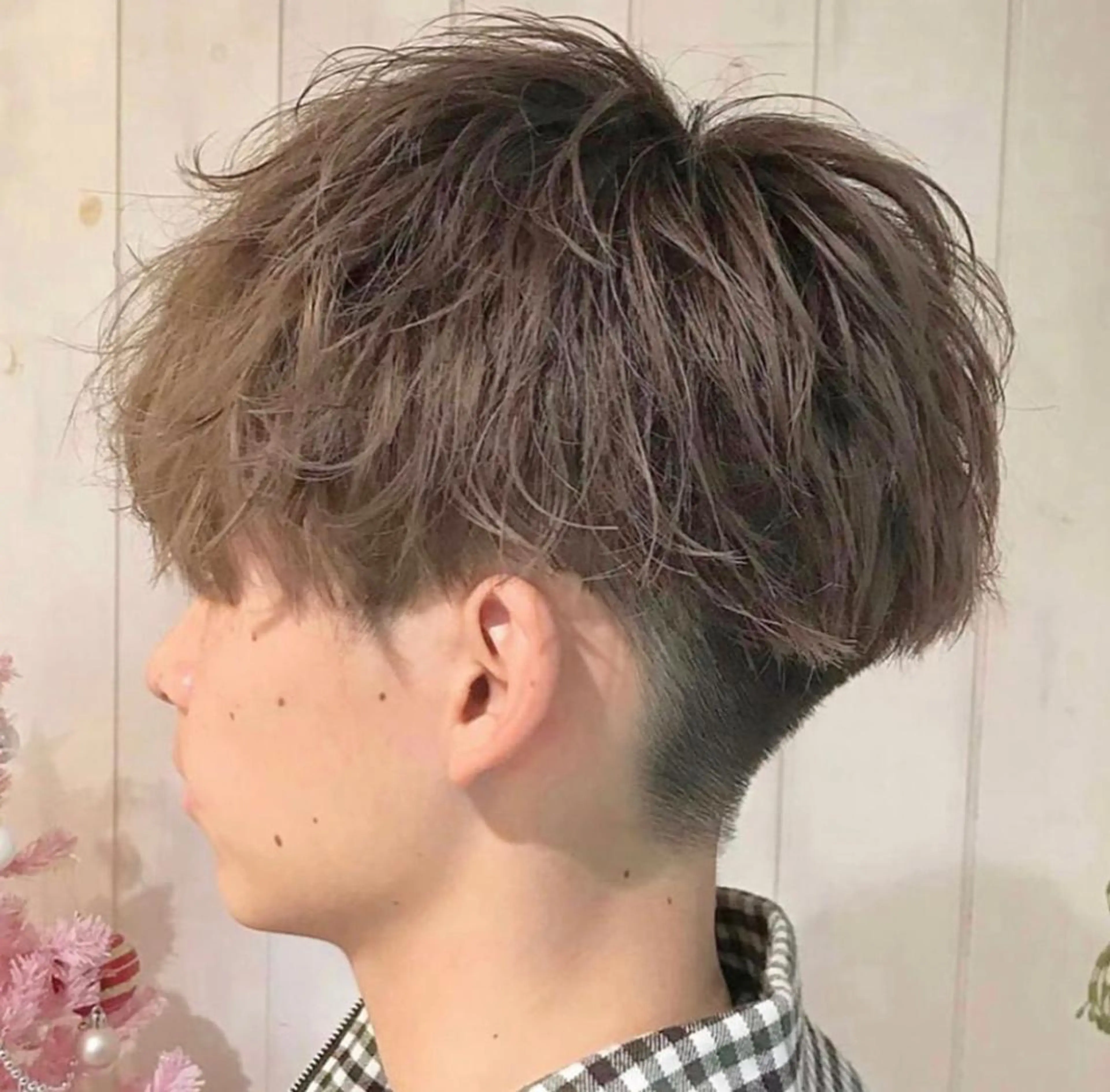 メンズ カット ヘアセット 海外レイヤー鯉渕 【海外風メンズも◎】のヘアスタイル