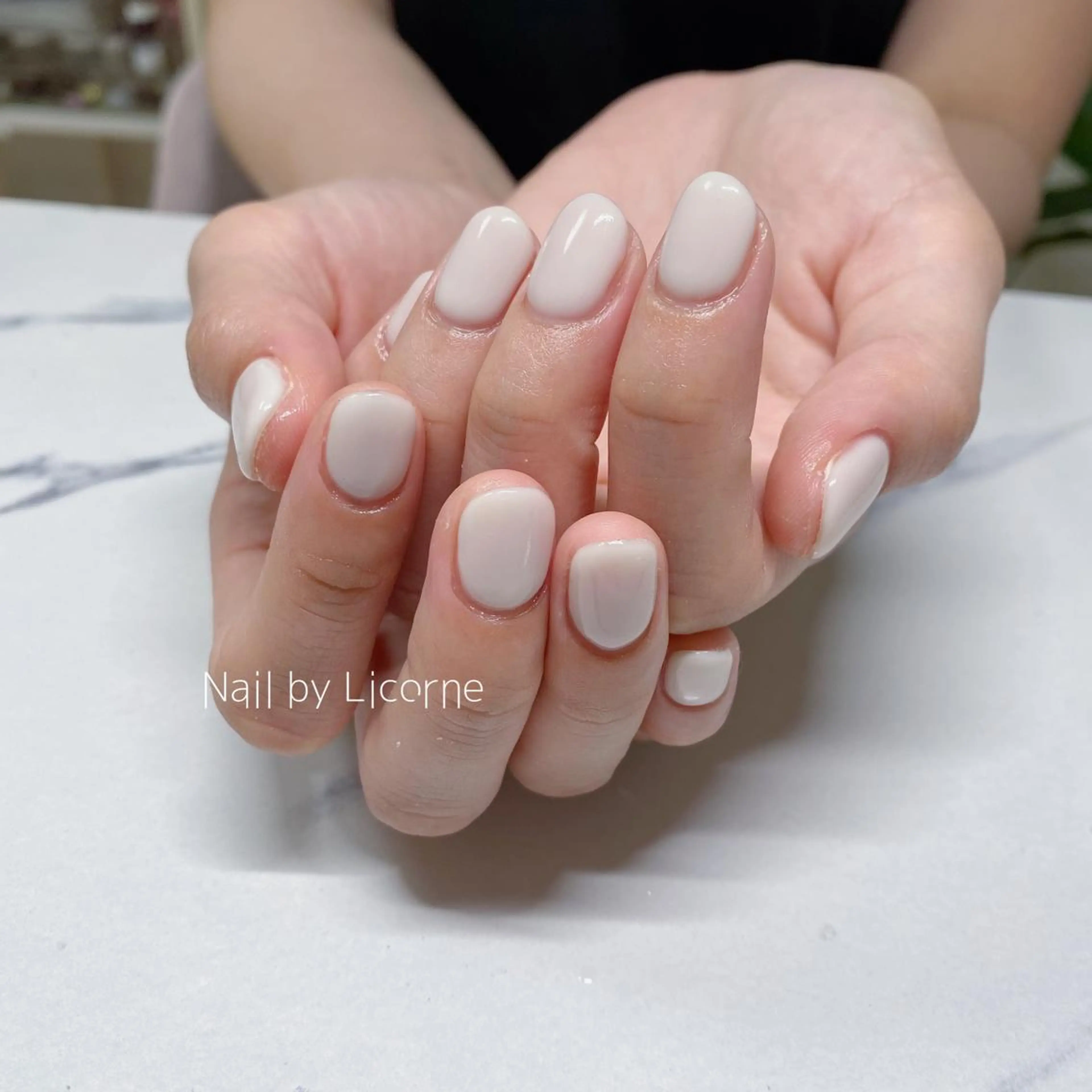 ネイル アートネイル オーロラネイル フレンチネイル 氷ネイル・うるうるネイル マグネットネイル ハンドネイル Nail by Licorneのネイルデザイン