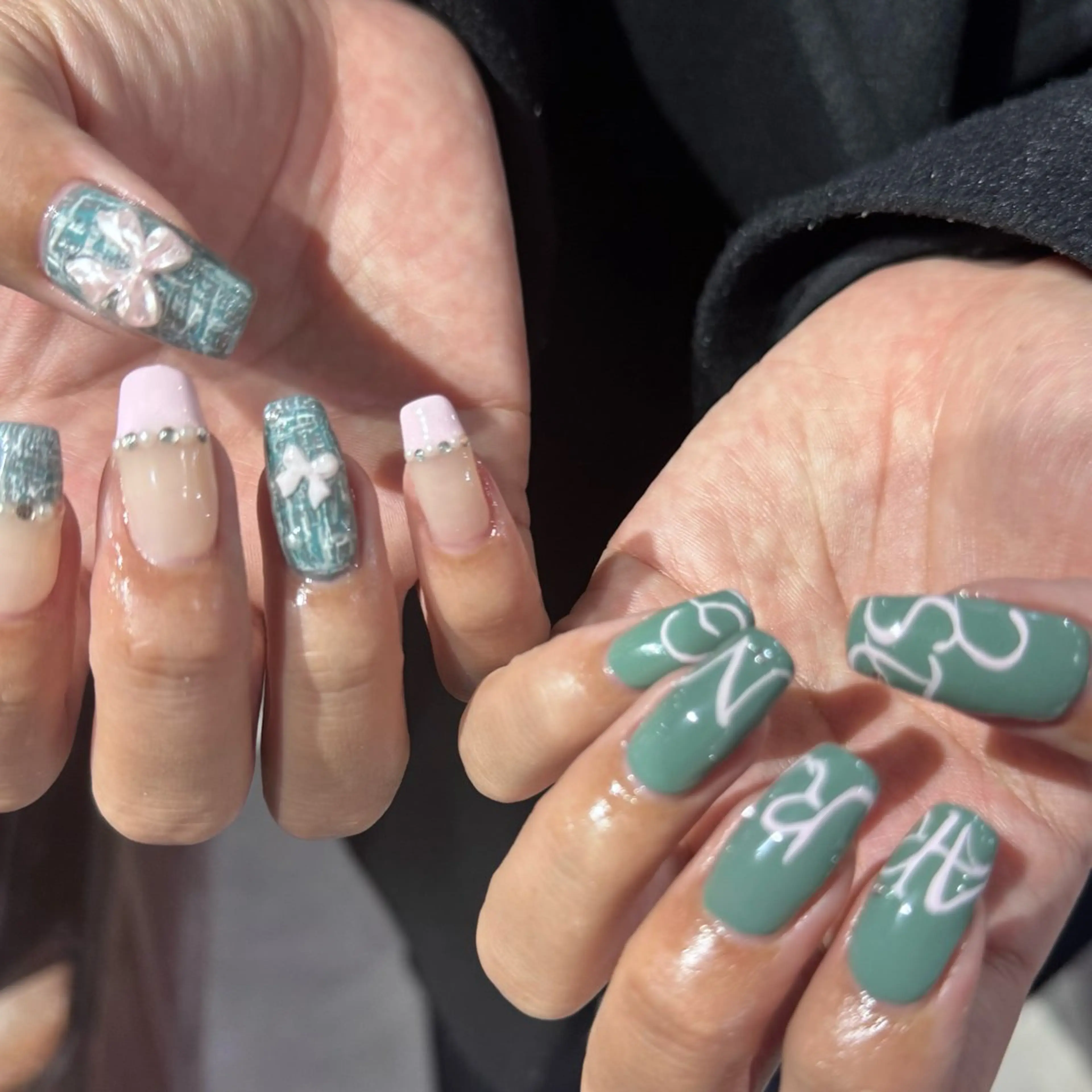 ミディアム 小川 柚香のネイルデザイン