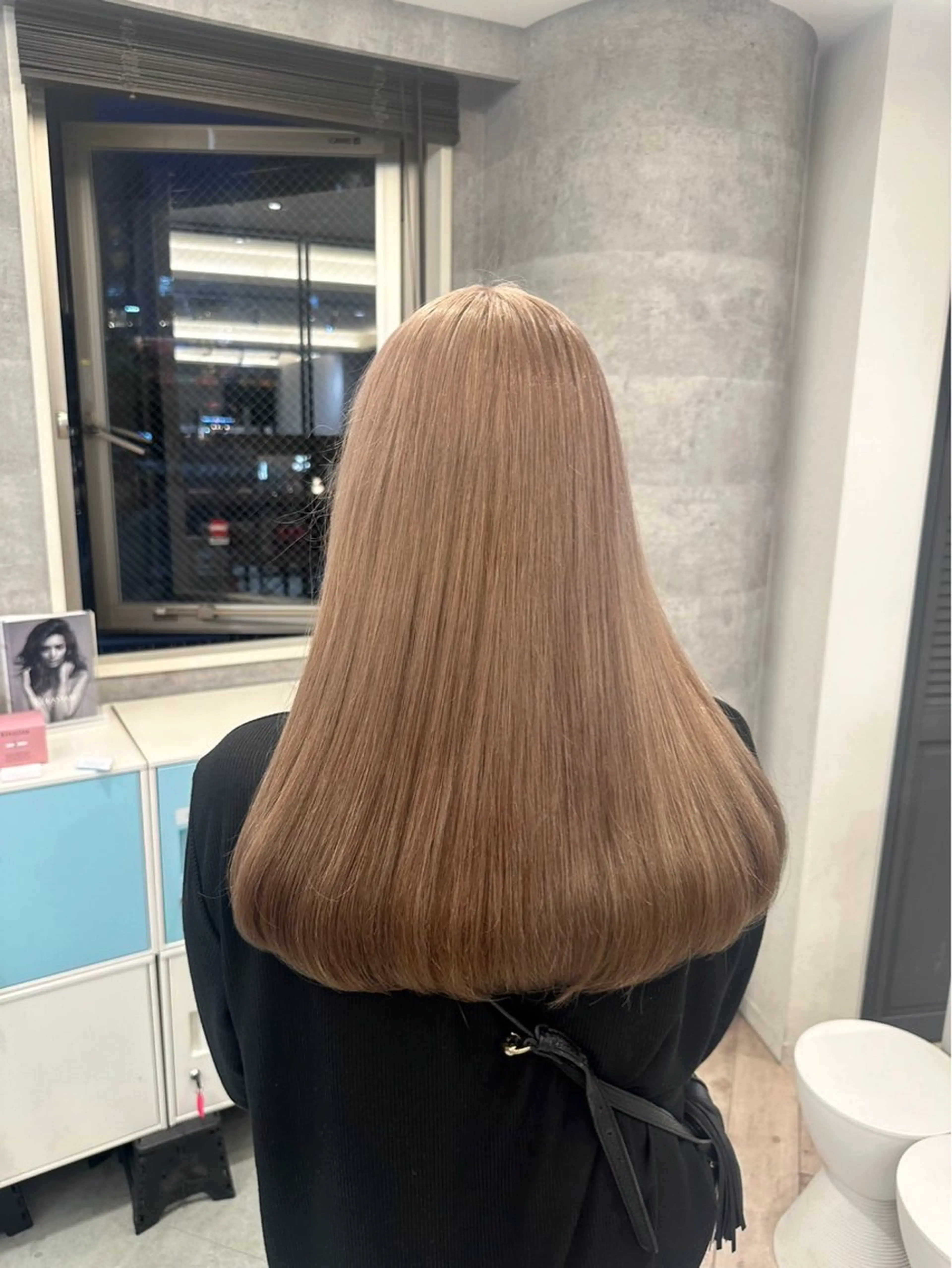 ロング ヘアカラー トリートメント ♡似合わせハイトーン ♡maiのヘアスタイル