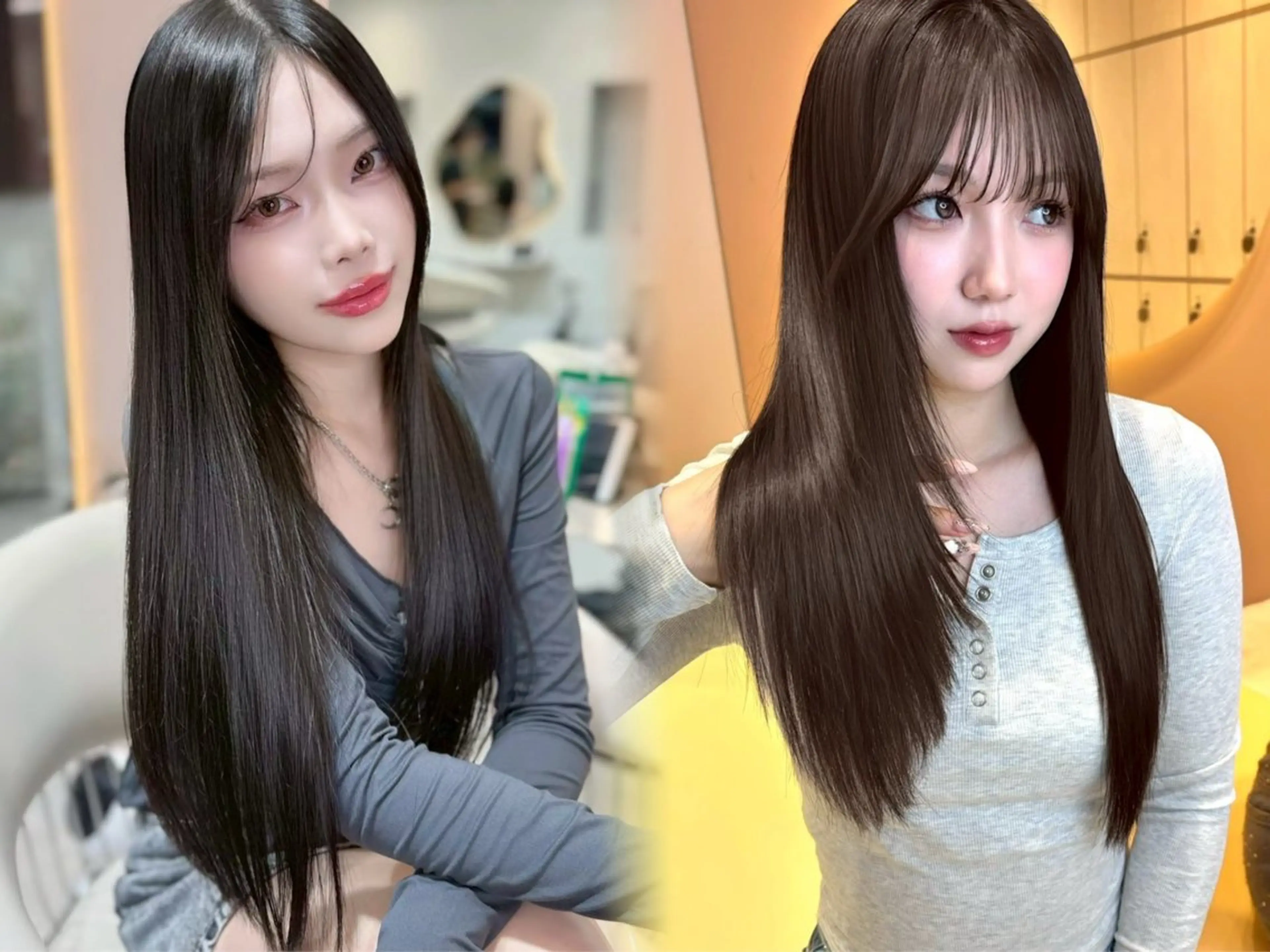 【20日・14時～のみ❗️❗️】サラツヤ縮毛矯正🎀🫧の写真