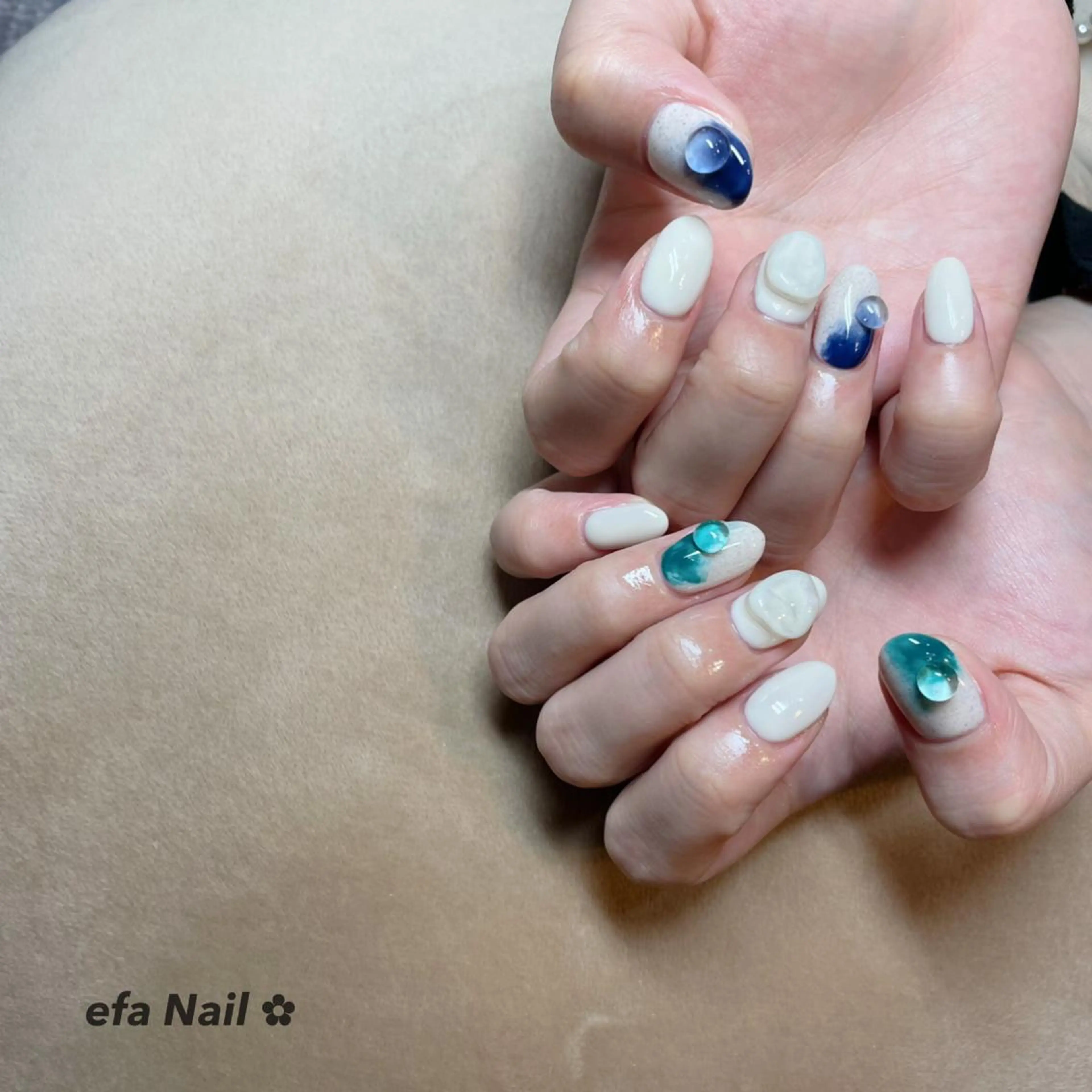 ネイル efa's  EyeNail-おもろまち-所属・efa Nail 🌺Okinawaのネイルデザイン