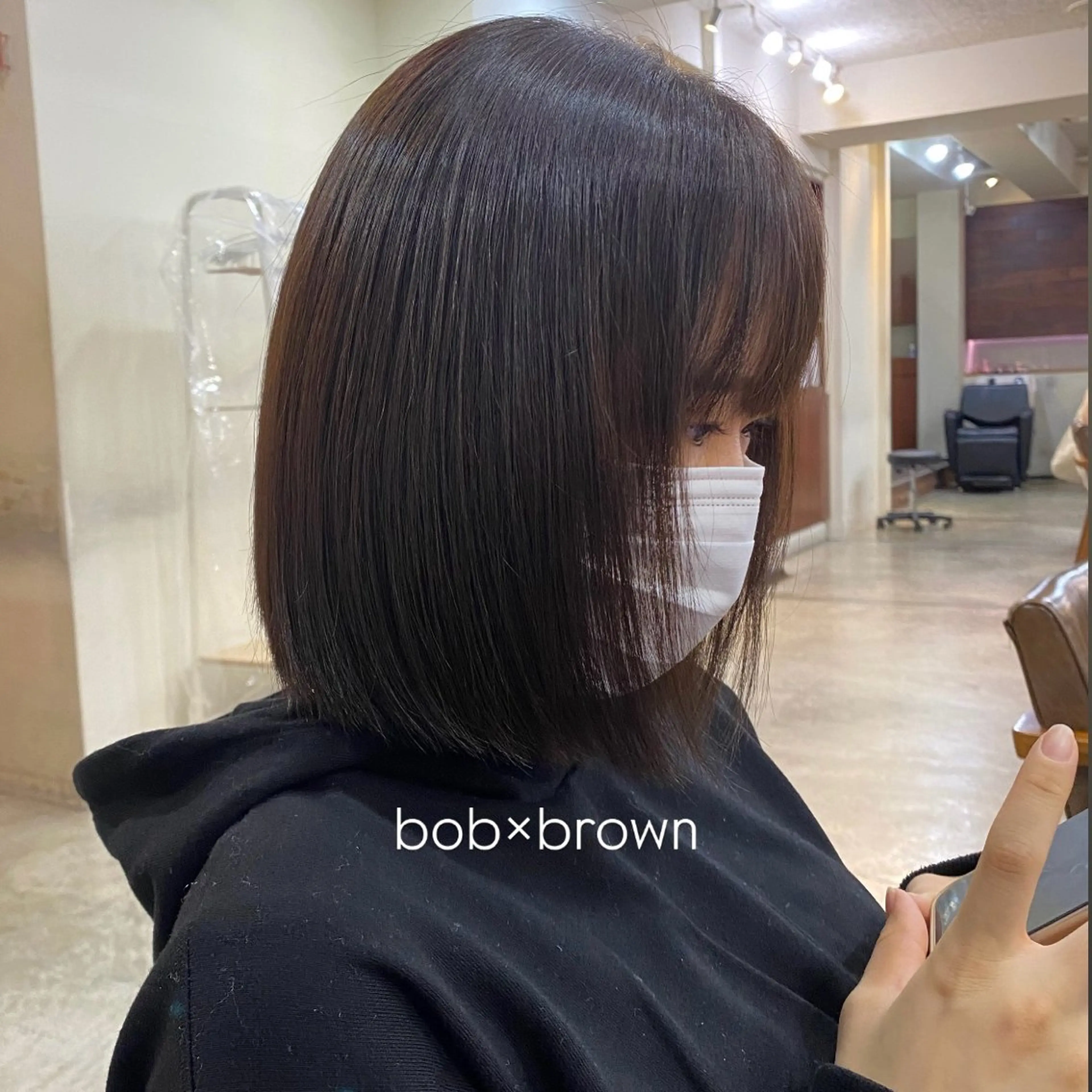 ショート カラー カット ヘアカラー トリートメント blink所属・暖色/ブラウン/ 透明感/ゆうかのヘアスタイル