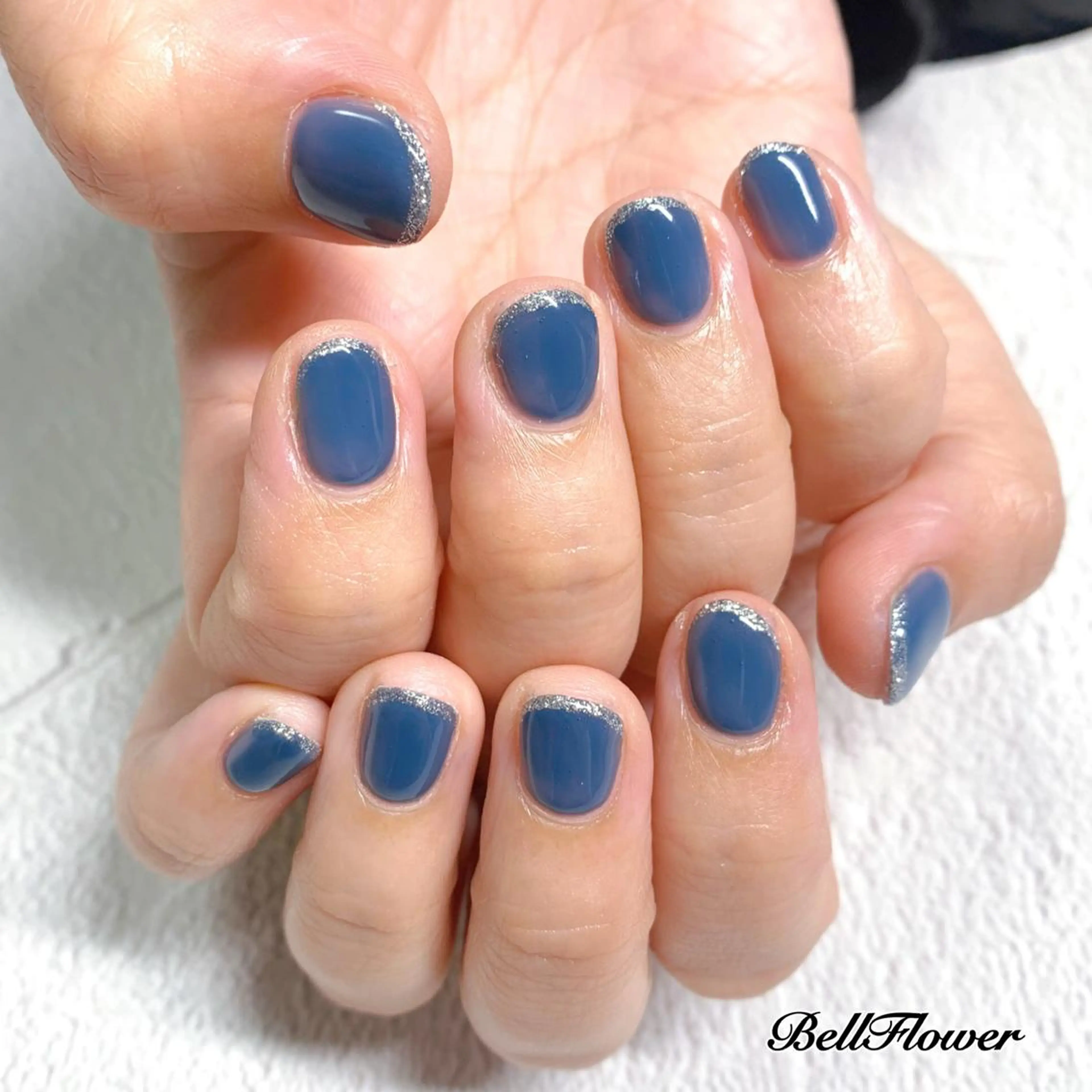 ネイル ハンドネイル Bell Flowerのネイルデザイン