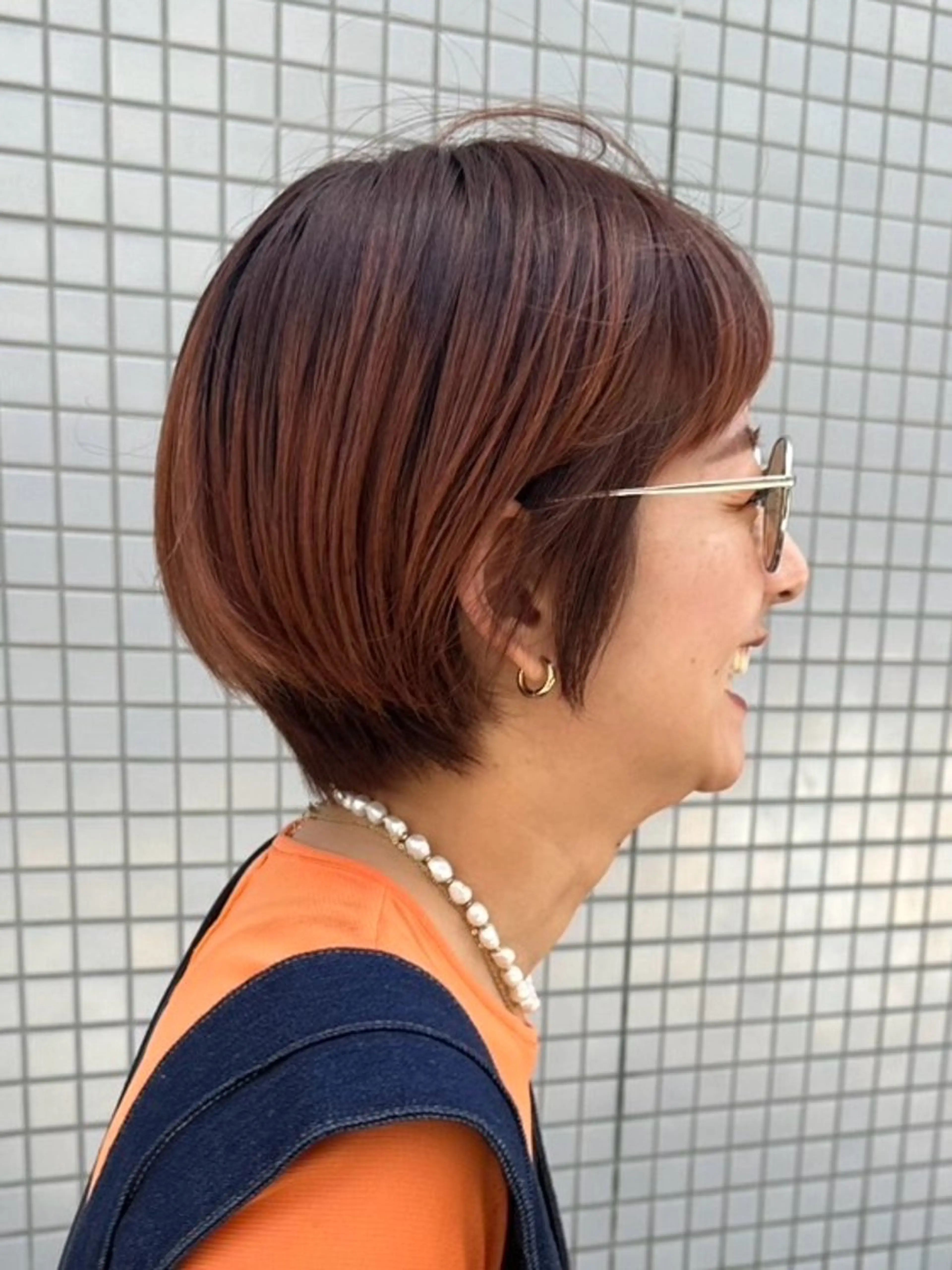 ショート lulu.表参道所属・似合わせレイヤー✨️ RIEのヘアスタイル