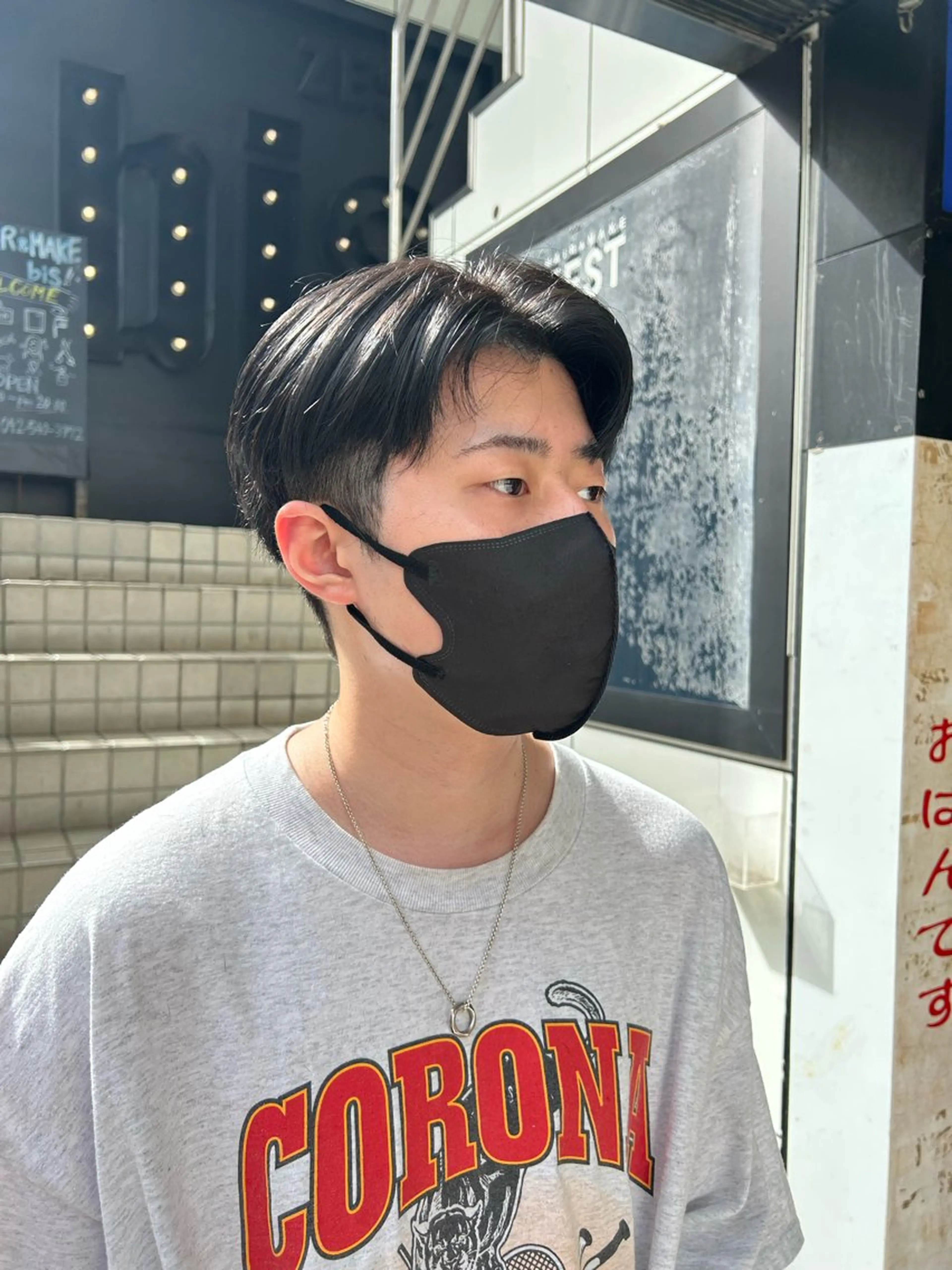 ショート 韓国風カラー 学生 髪質改善 韓国風ヘア トリートメント メンズスタイル Hitomi🐶のヘアスタイル