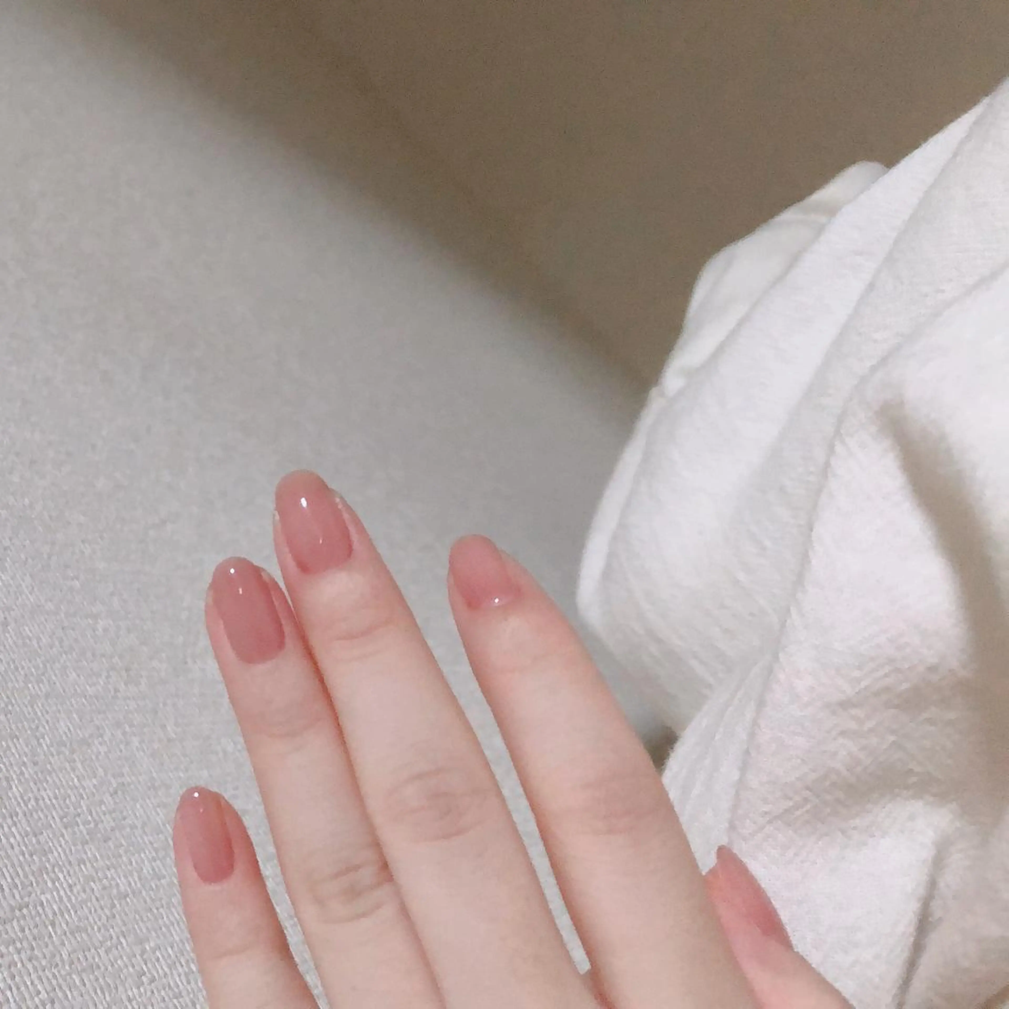 ネイル ワンカラーネイル ハンドネイル T. Kasumiのネイルデザイン