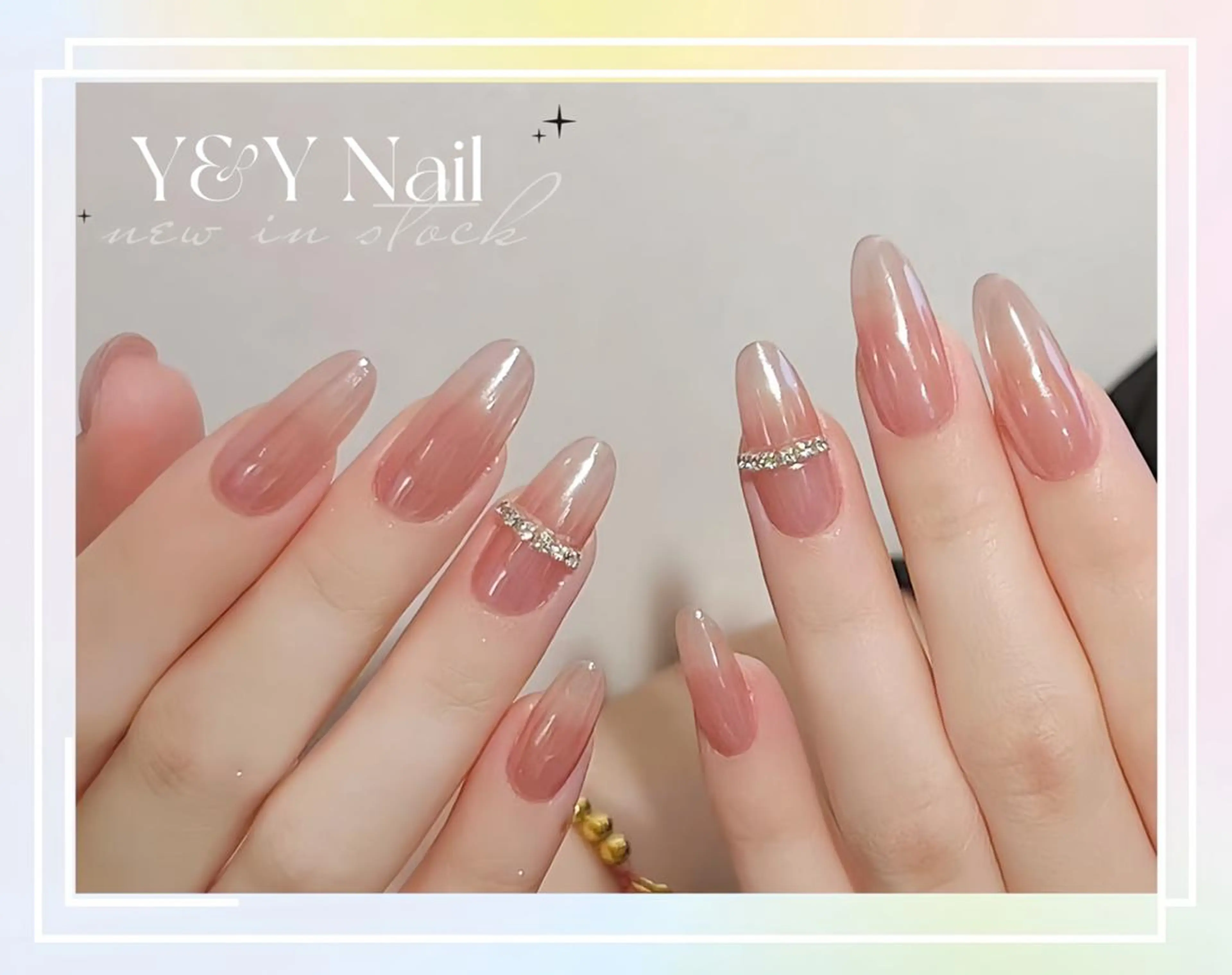 ミディアム ハンドネイル ハンドケア Y&Y Nail Salonのネイルデザイン