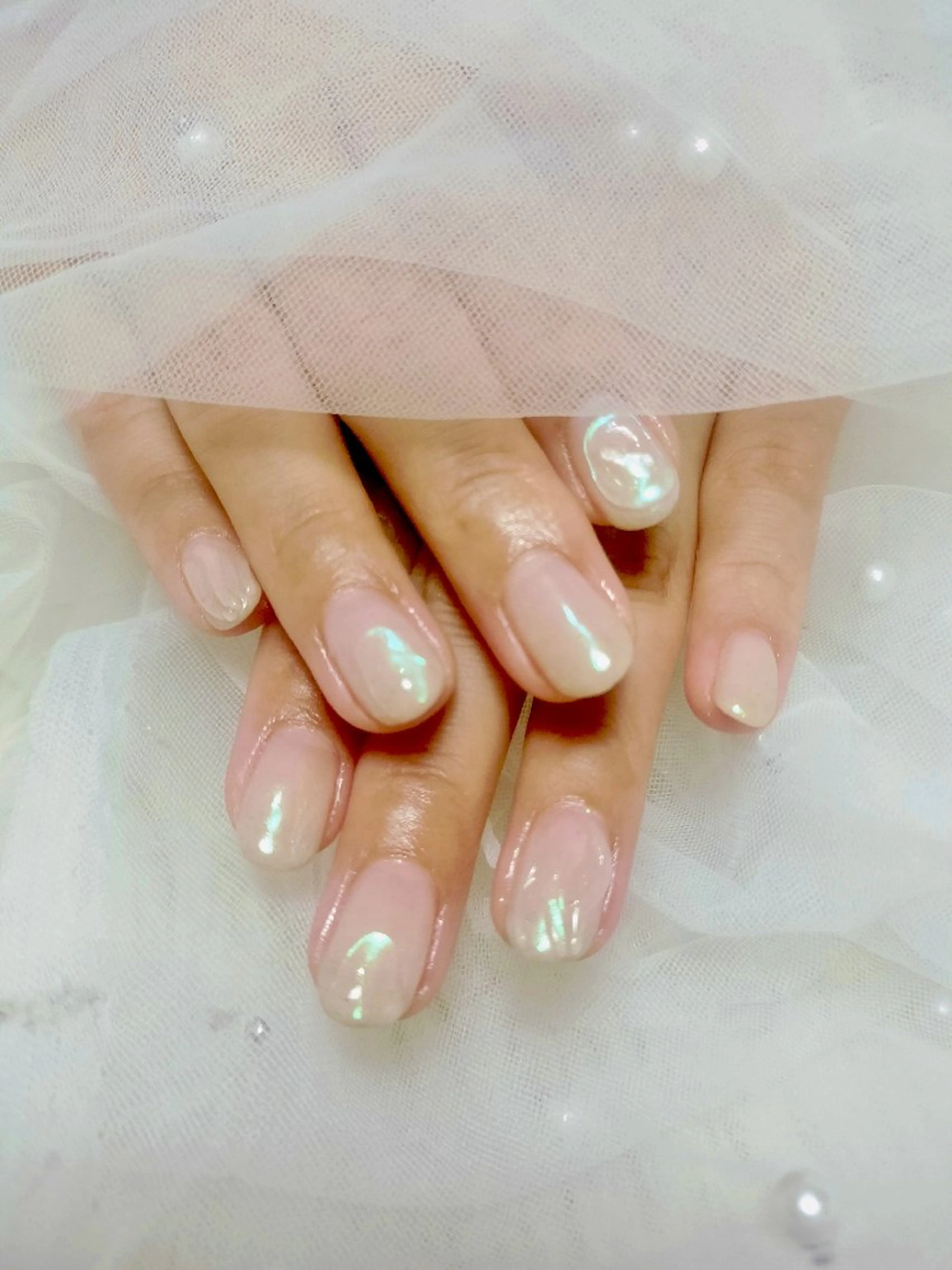 ネイル オーロラネイル ハンドネイル MAKI🎀Nail 堺筋本町/心斎橋のネイルデザイン