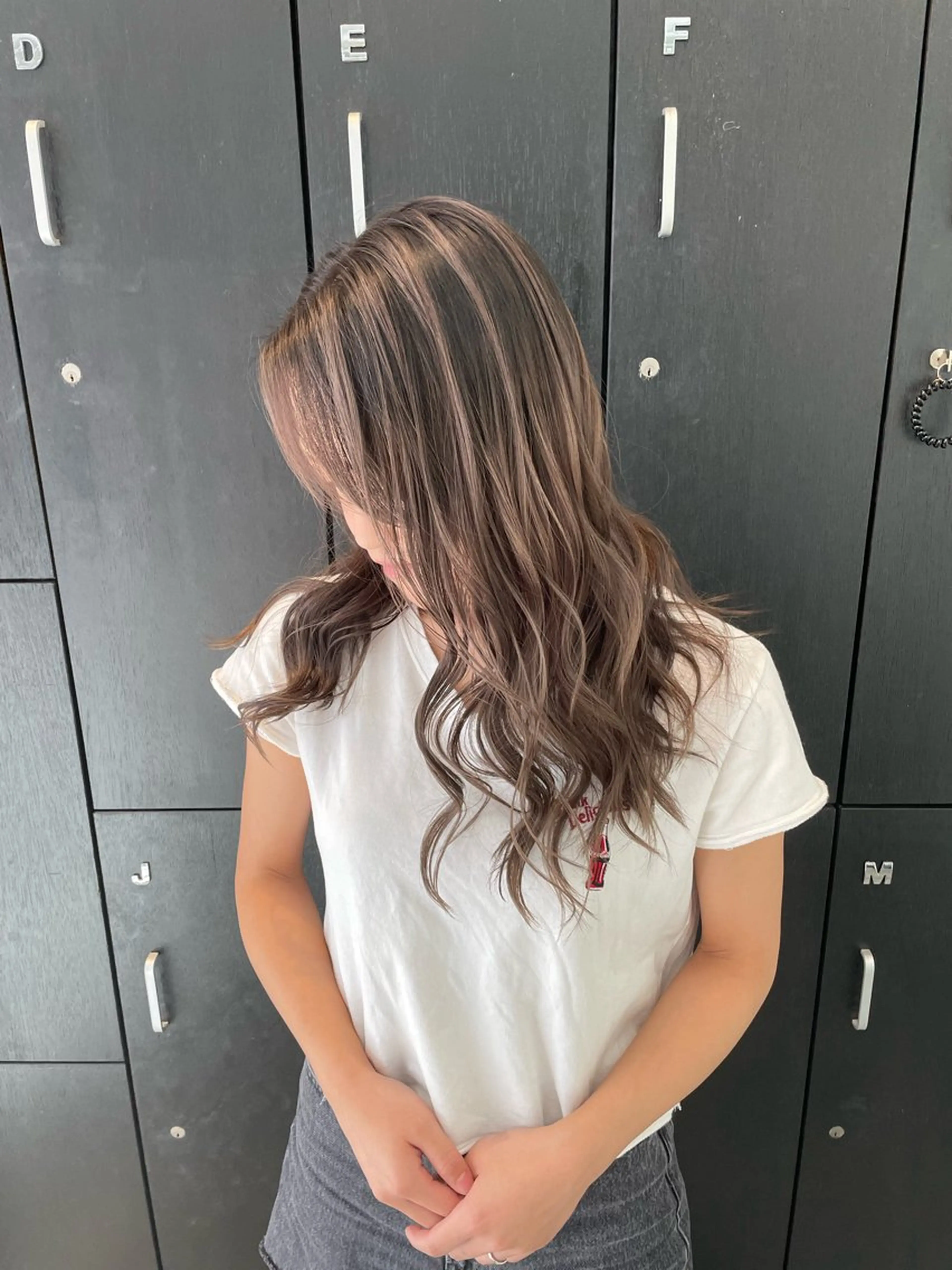 ロング カラー ヘアカラー 水戸/ブリーチカラー ♠️♠️會澤遼真のヘアスタイル