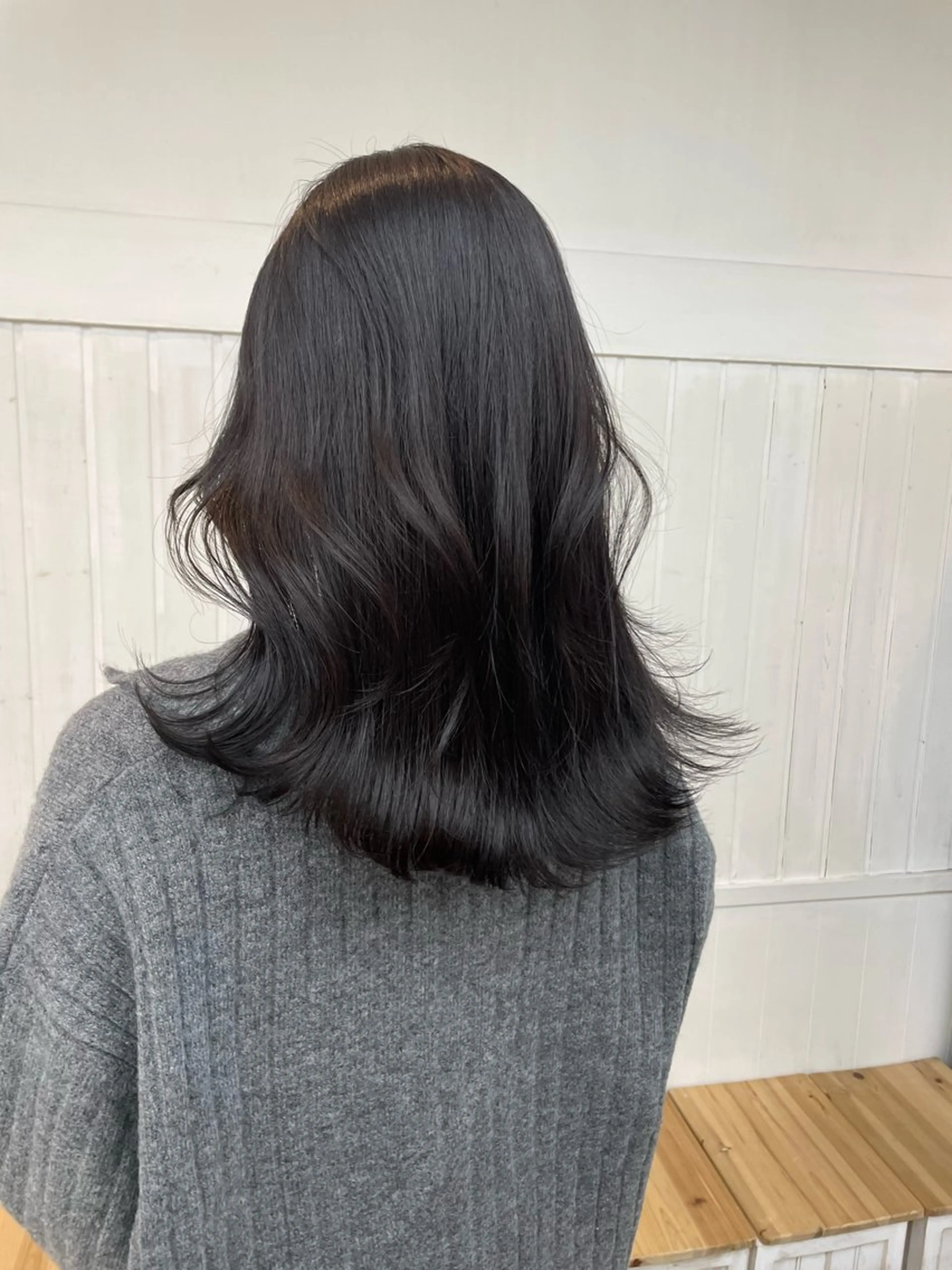 ミディアム カラー カット ヘアカラー トリートメント HIKARU副店長/ ✨️髪質改善のヘアスタイル