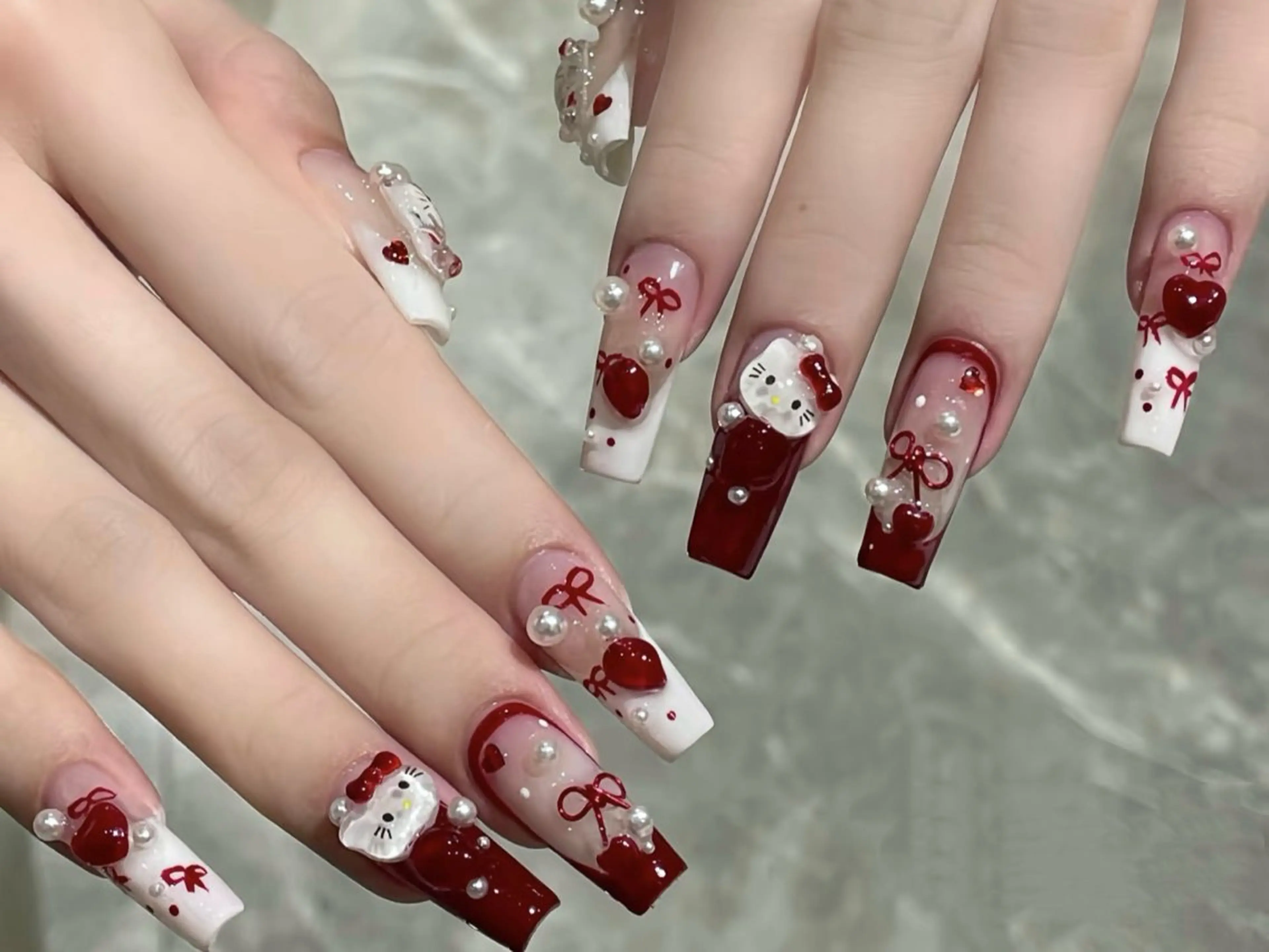 ネイル 韓国ネイル 持ち込み スカルプネイル ワンホンネイル ハンドネイル Speraネイル 大宮店🎀のネイルデザイン