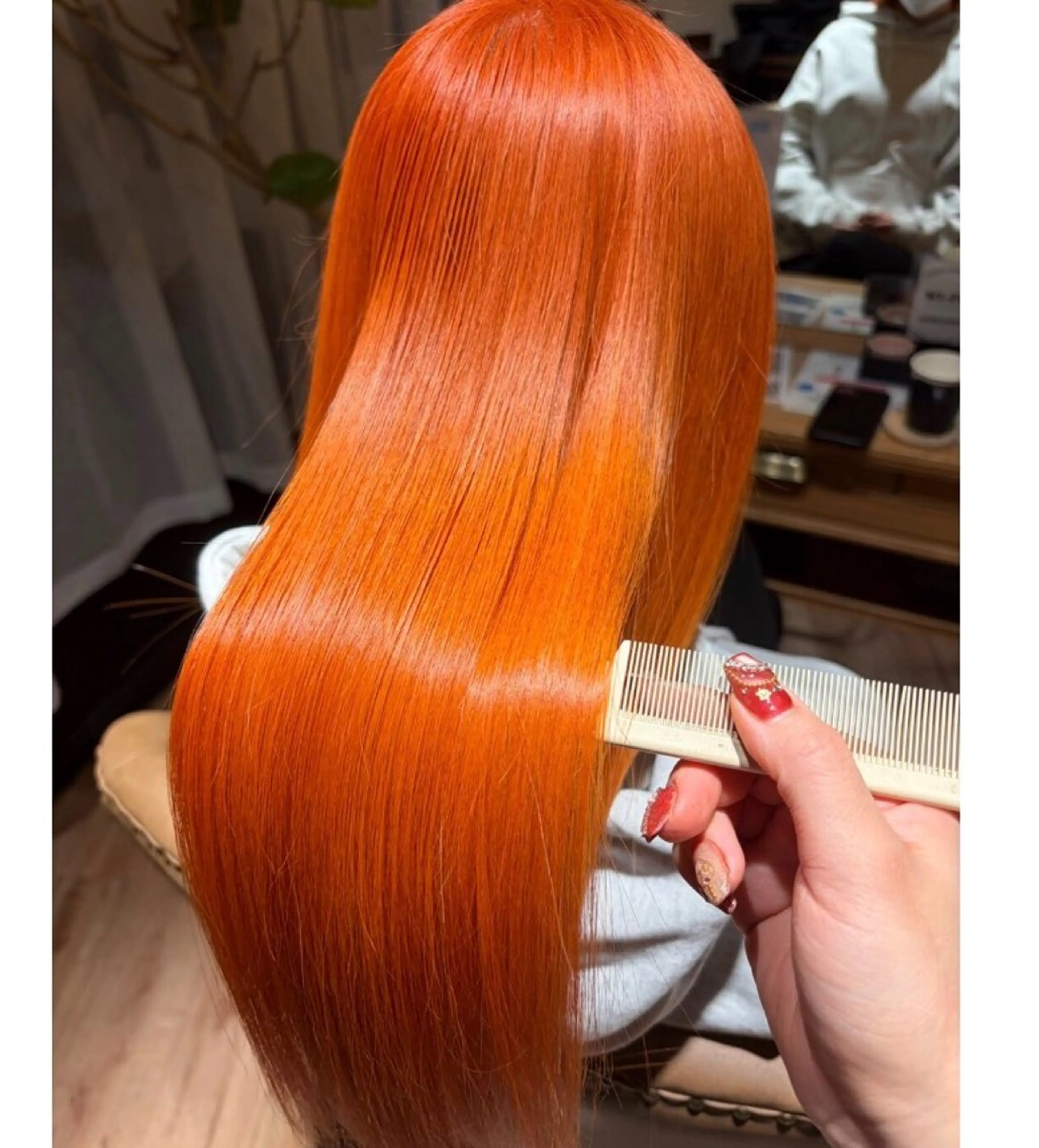 カラー ヘアカラー 梶 瑞希のヘアスタイル