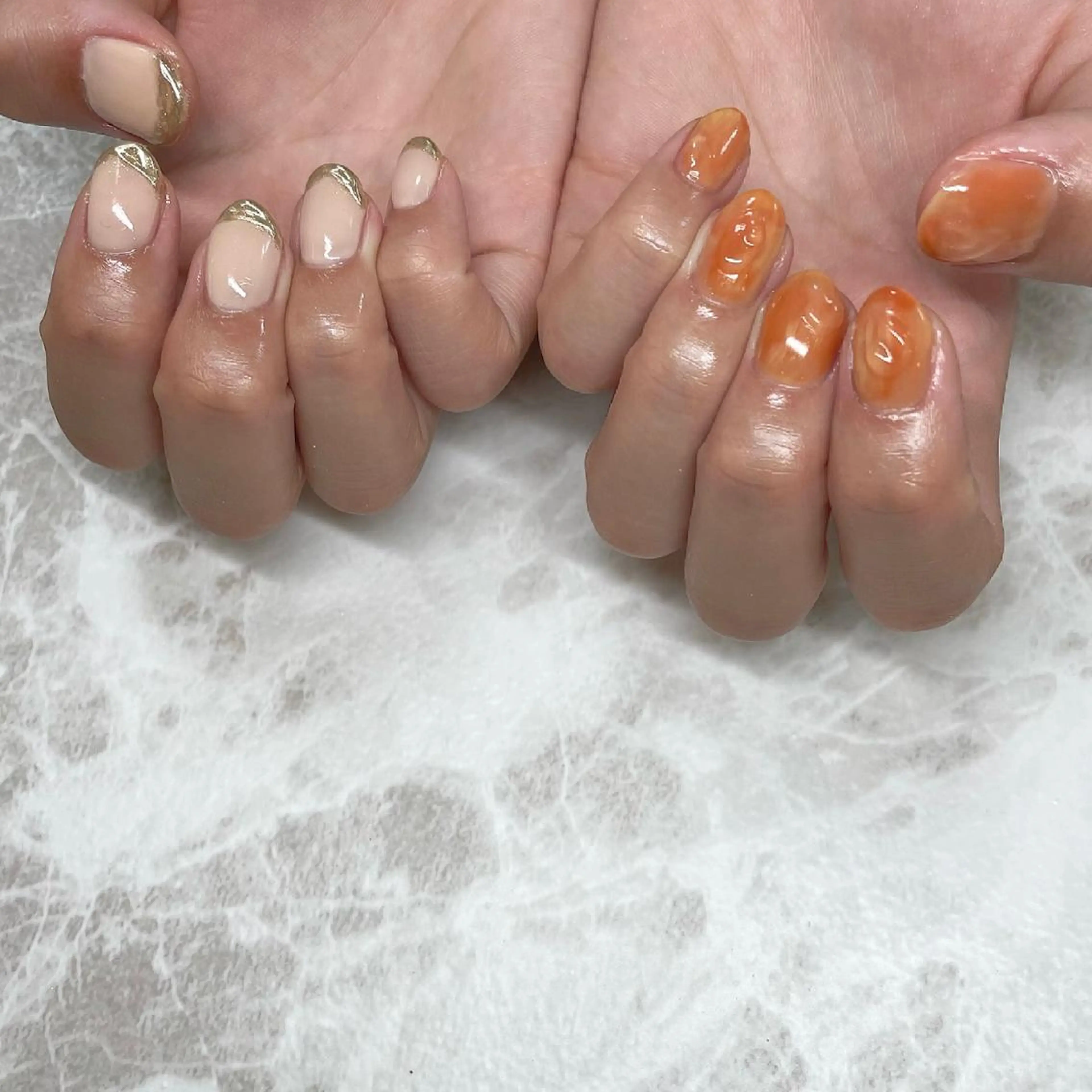 ネイル essence所属・pétit maakoのネイルデザイン