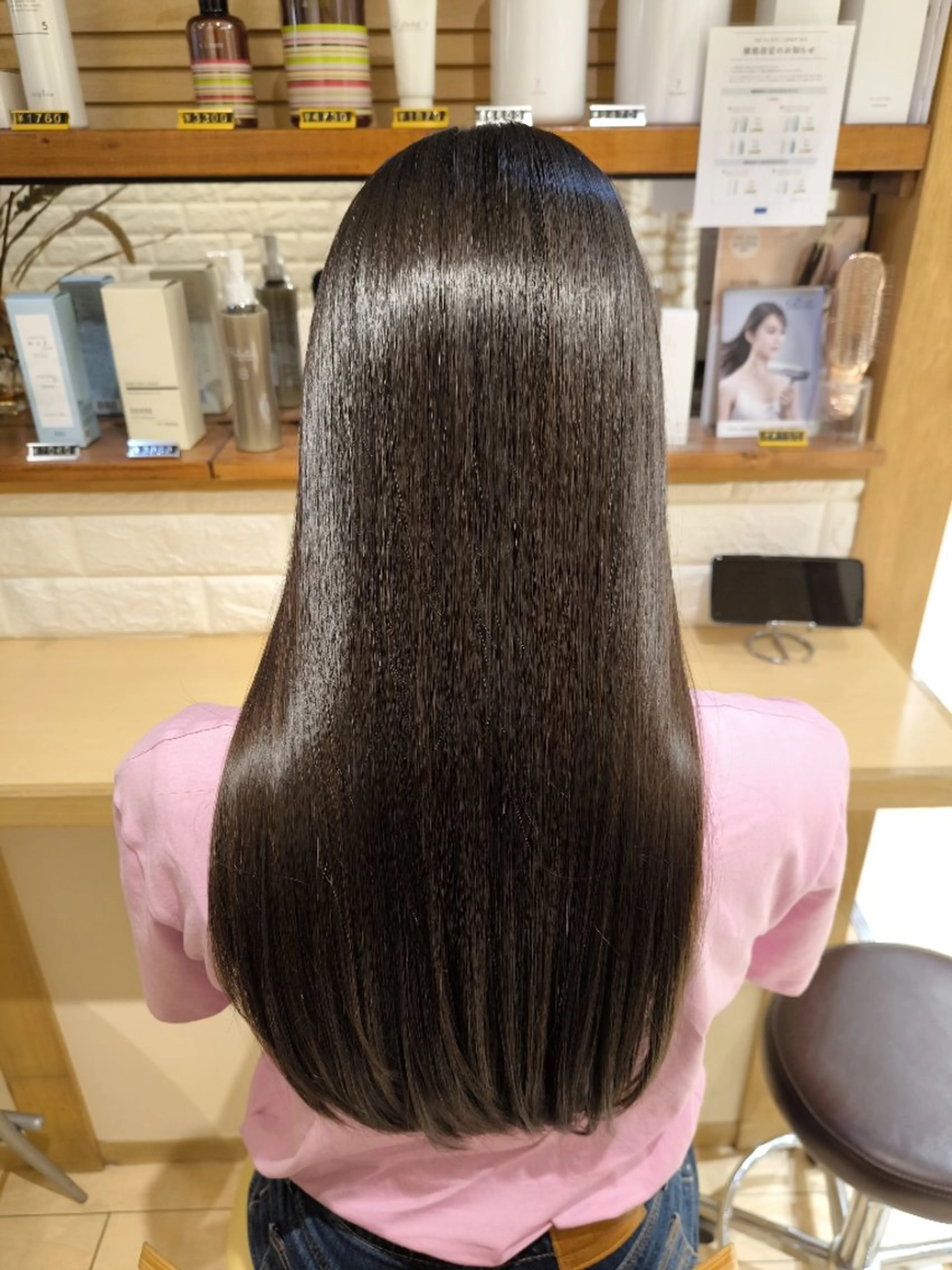 セミロング トリートメント カット ヘアカラー トリートメント レヴィジョン/ 青木悠也のヘアスタイル