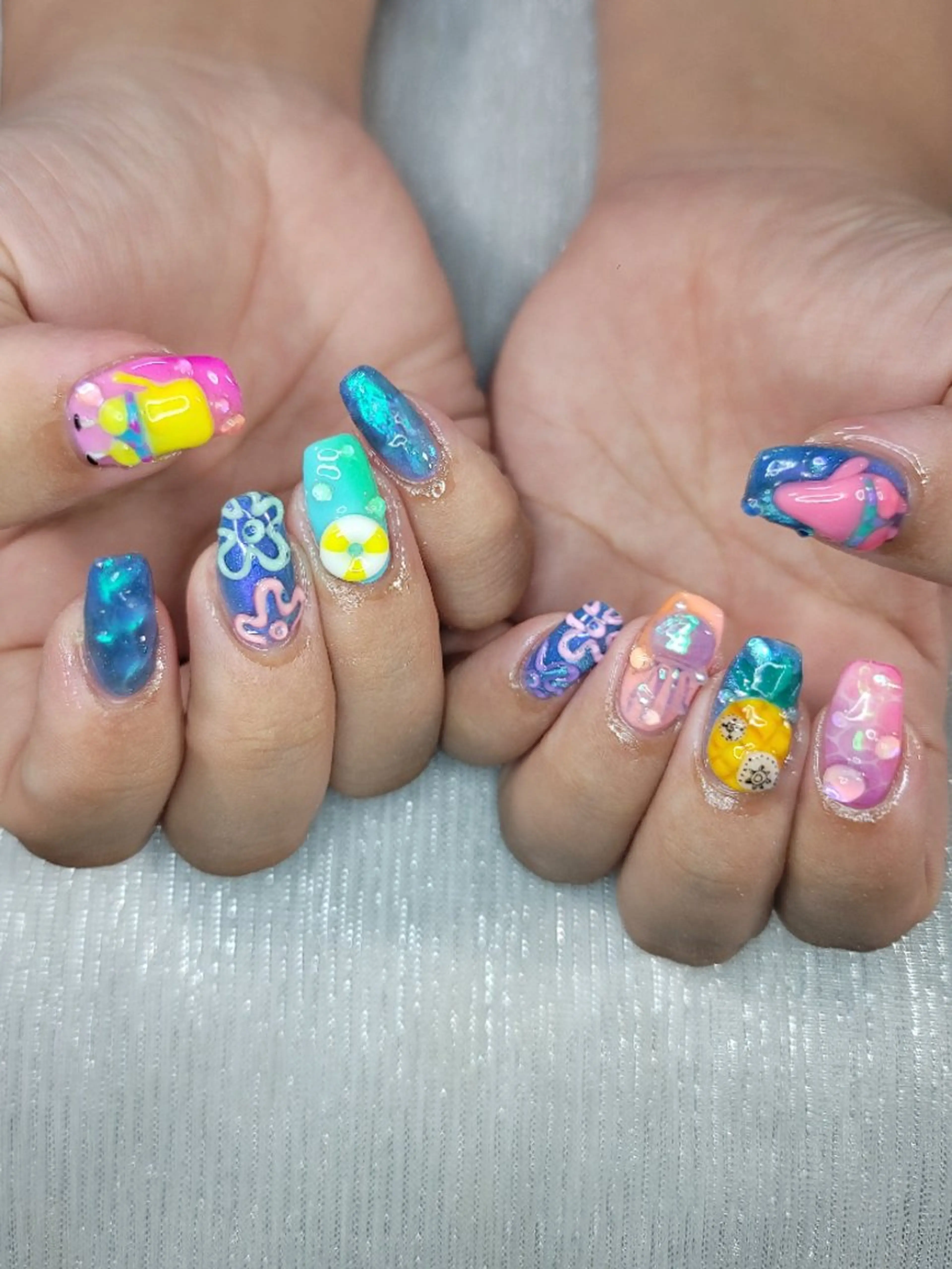 ネイル 夏ネイル   MAKI NAILのネイルデザイン