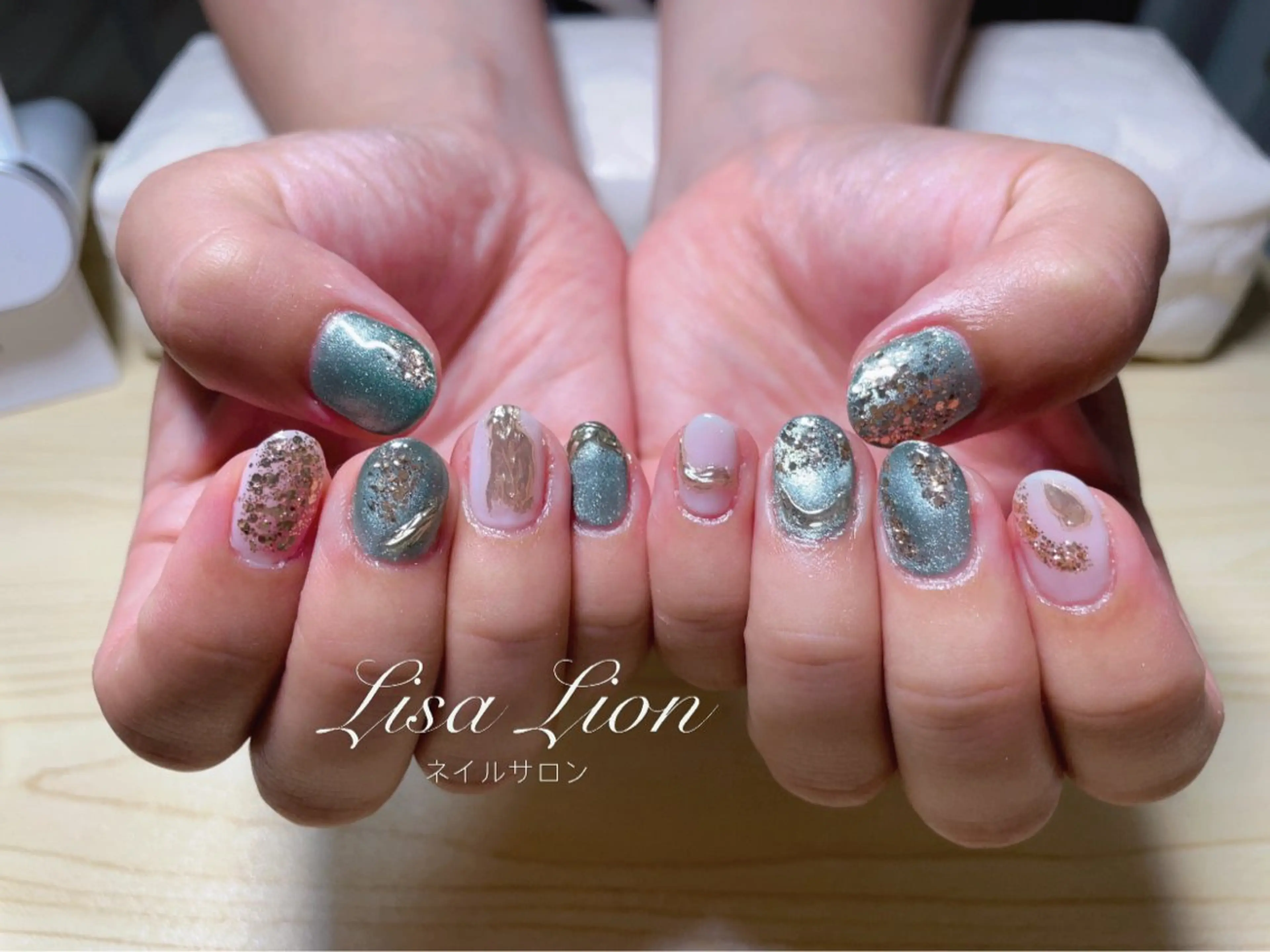 ネイル ハンドネイル りん☆.:*๑ Nailのネイルデザイン
