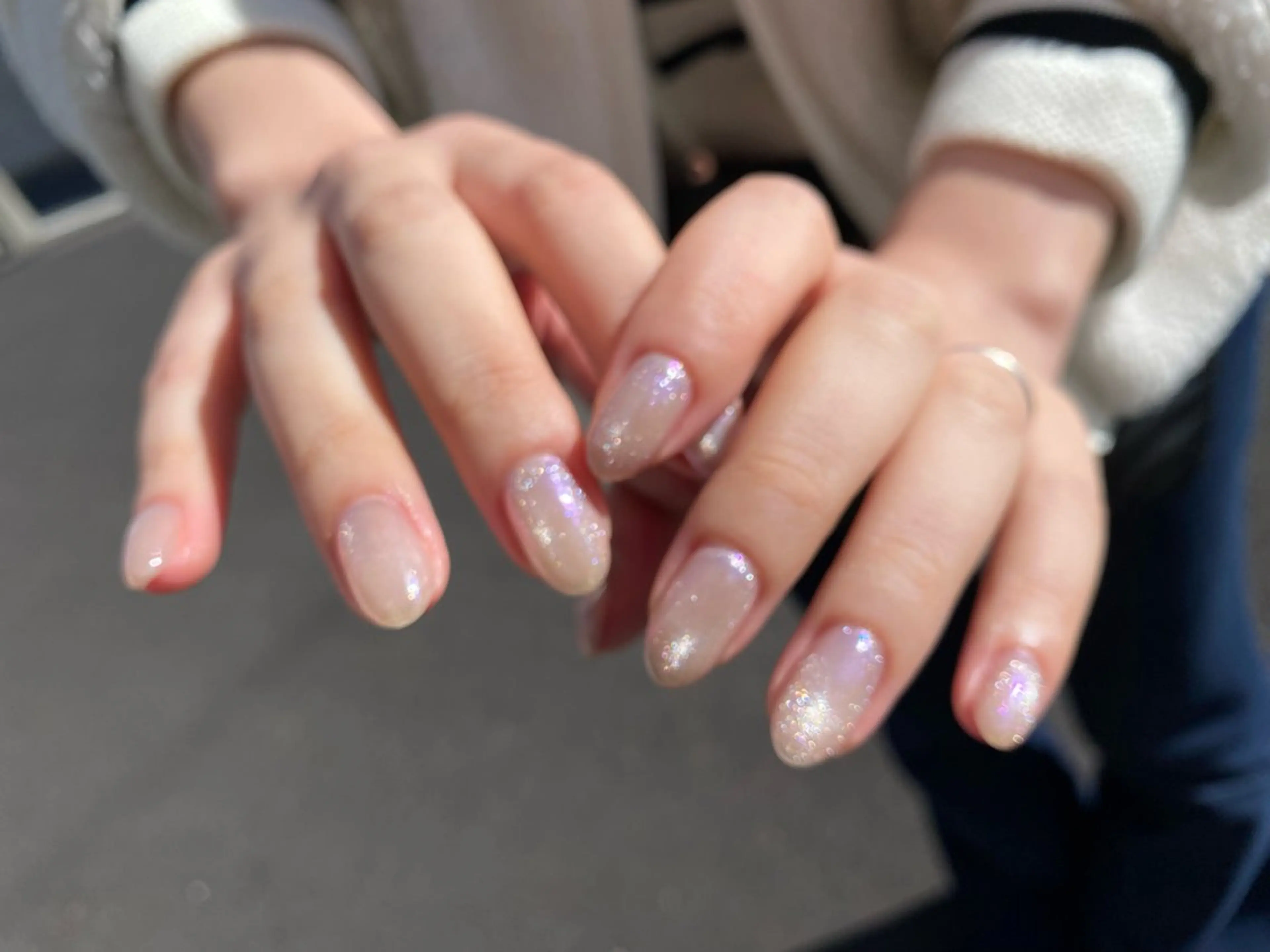 ネイル オーロラネイル ハンドネイル 樋口 さやかのネイルデザイン