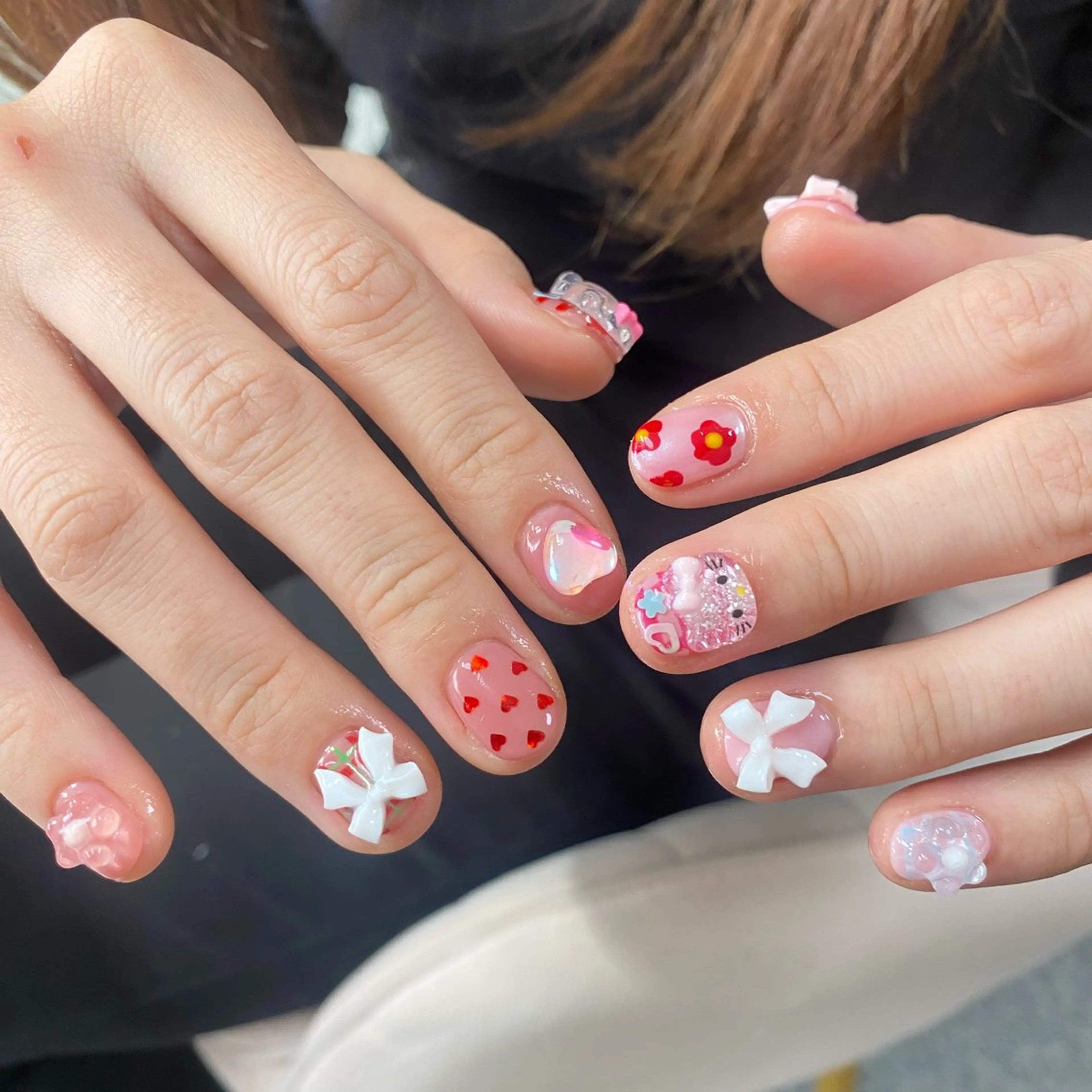 ネイル I P'ink nail salon所属・I pinknail 韓国風·持ち込み専門のネイルデザイン