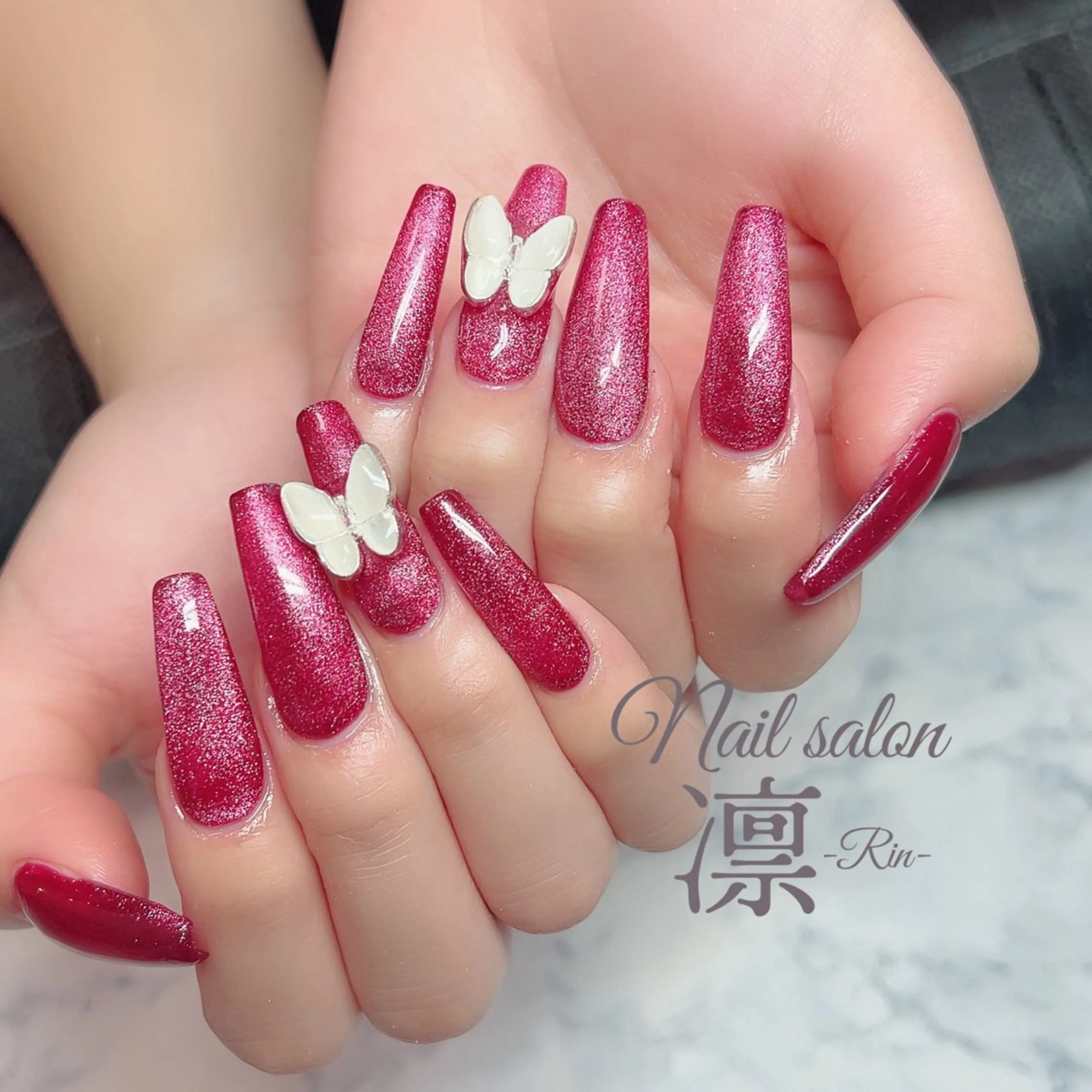 ネイル スカルプネイル private salon凛のネイルデザイン