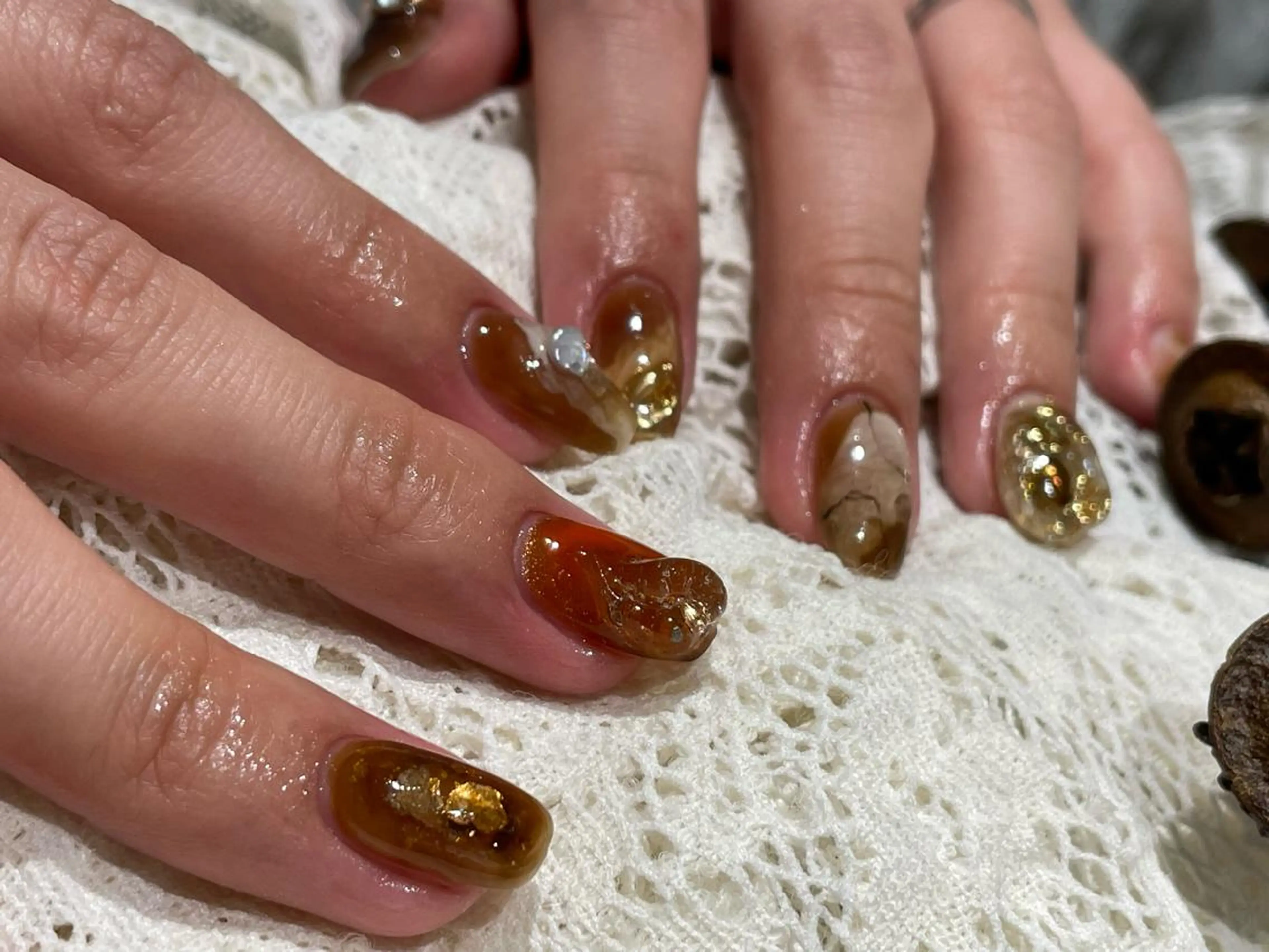 ミディアム m kaori𓃟のネイルデザイン