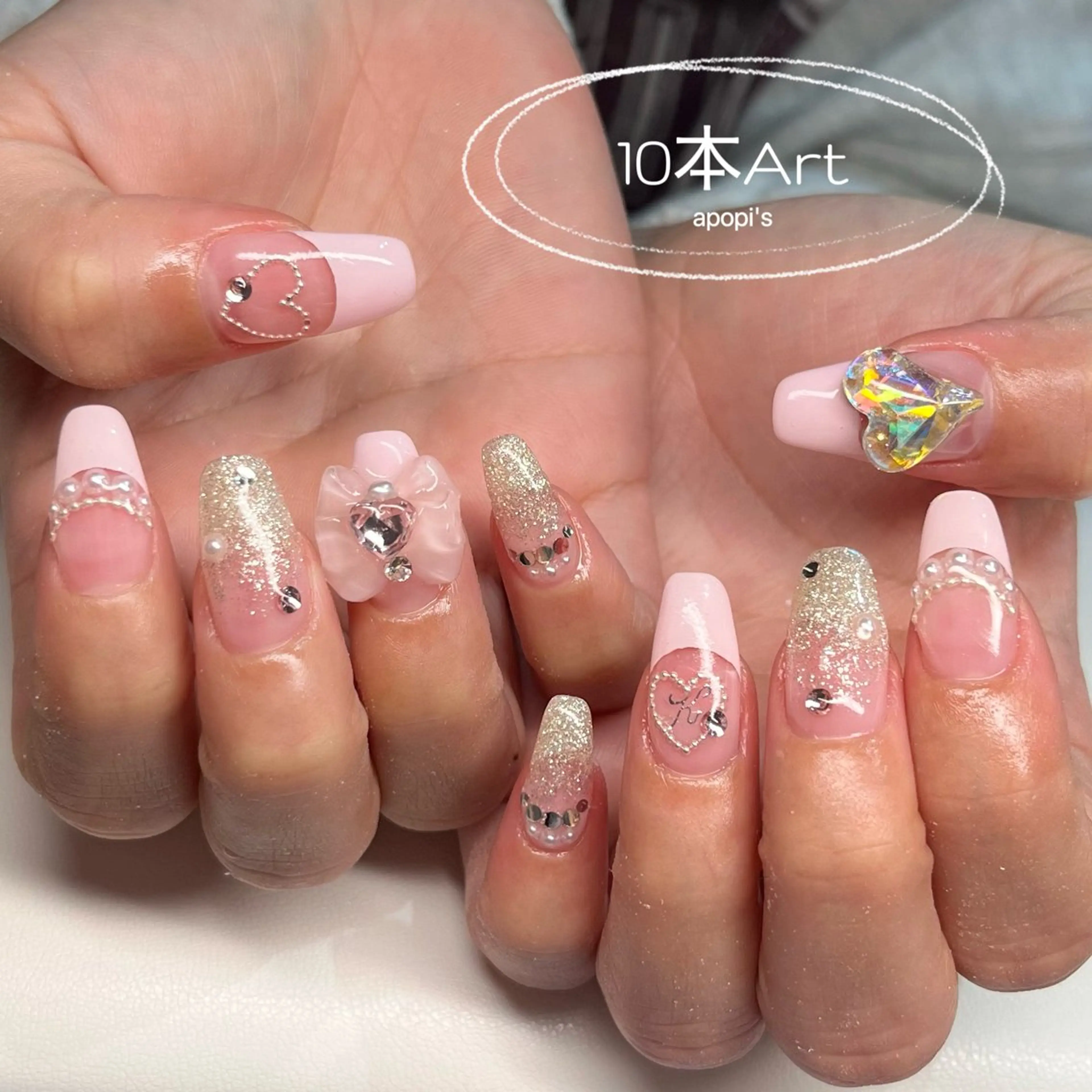 ネイル ハンドネイル apopi's所属・apopis＊ close23:00のネイルデザイン