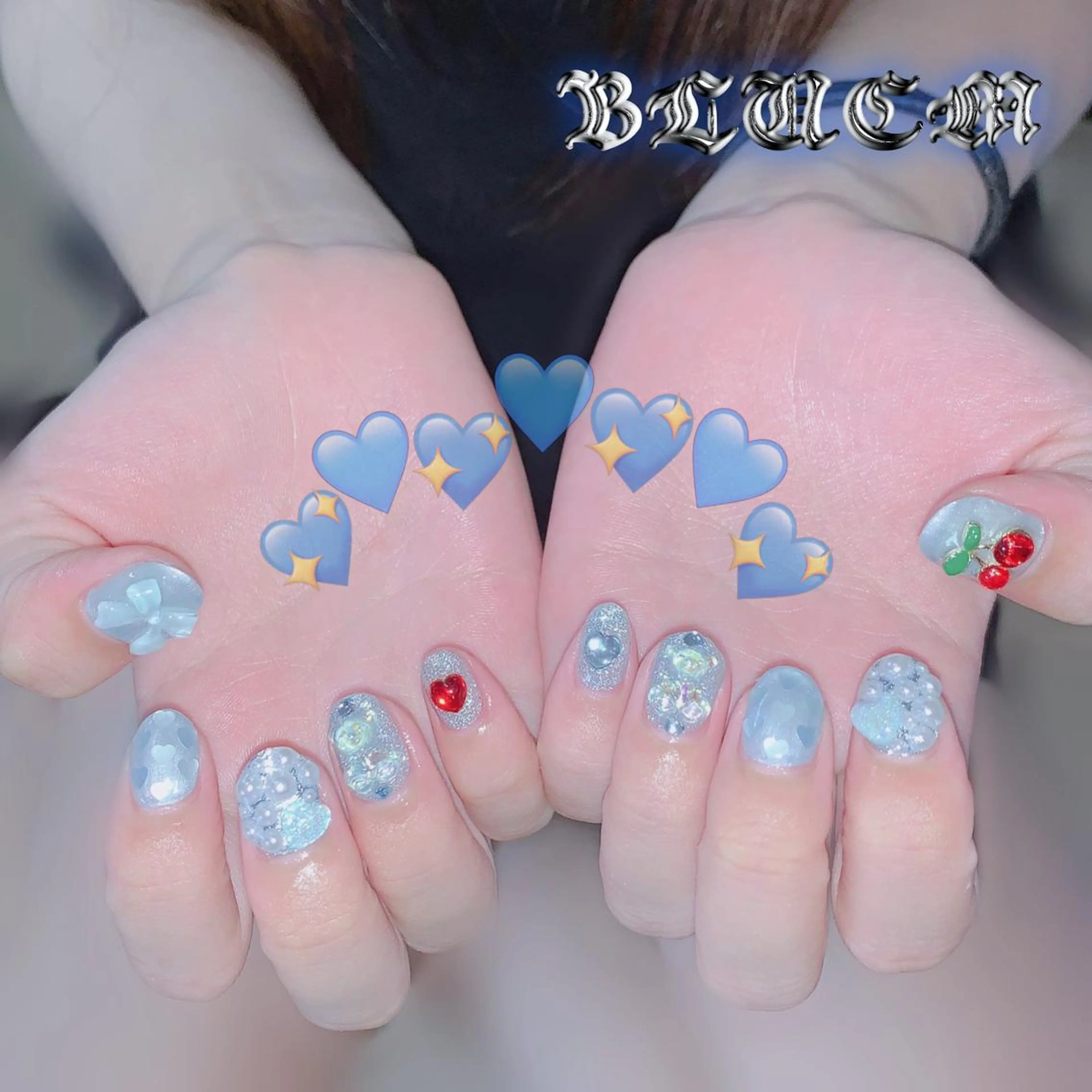 ネイル ハンドネイル BLUEM なな🐶のネイルデザイン