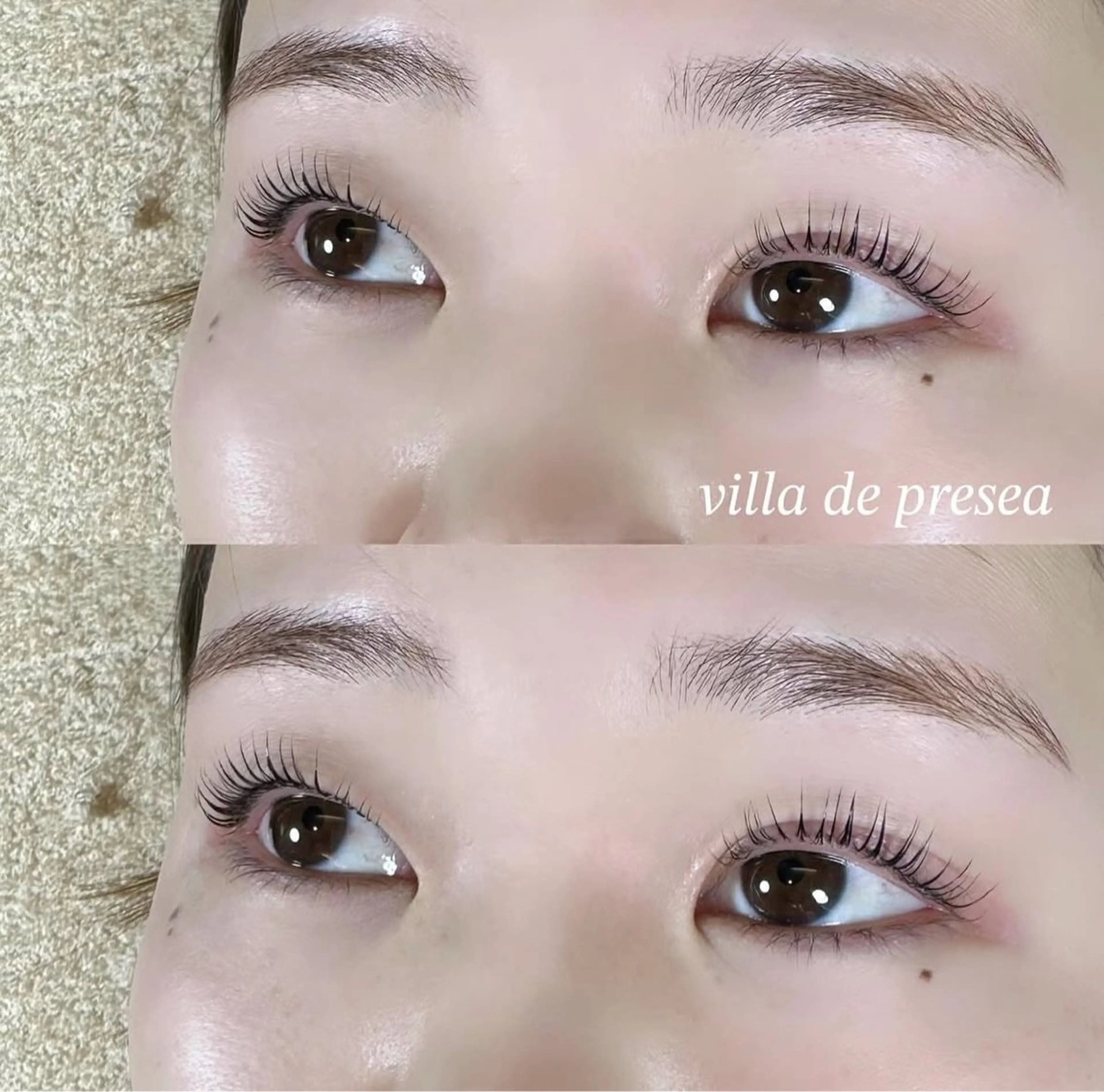 マツエク・マツパ Villa  de presea[ヴィラ　ド　プレセア]所属・澤田 英里香のマツエク・マツパデザイン