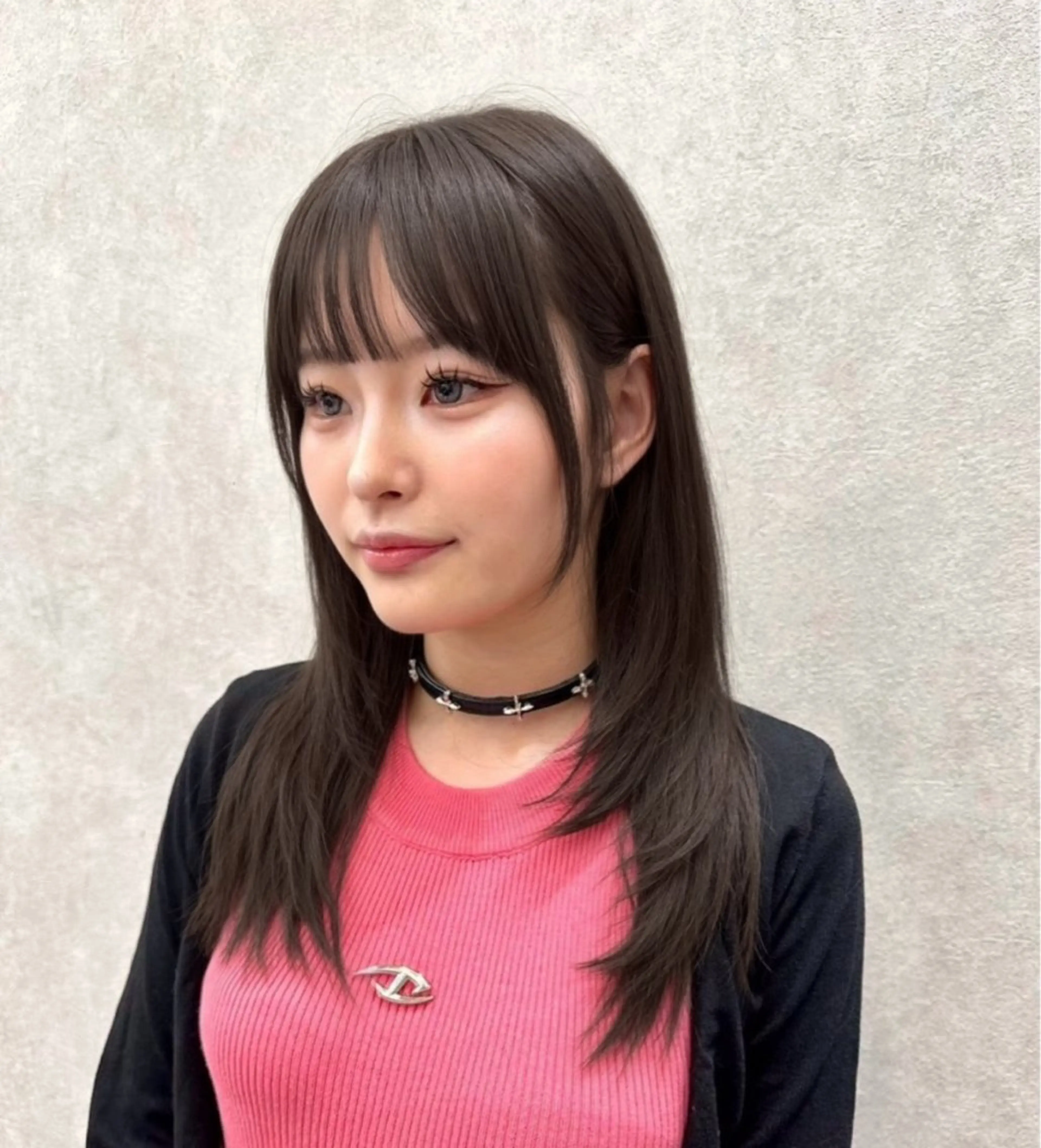 セミロング レイヤーカット 🎀透明感ブラウ ンshizuka🎀のヘアスタイル