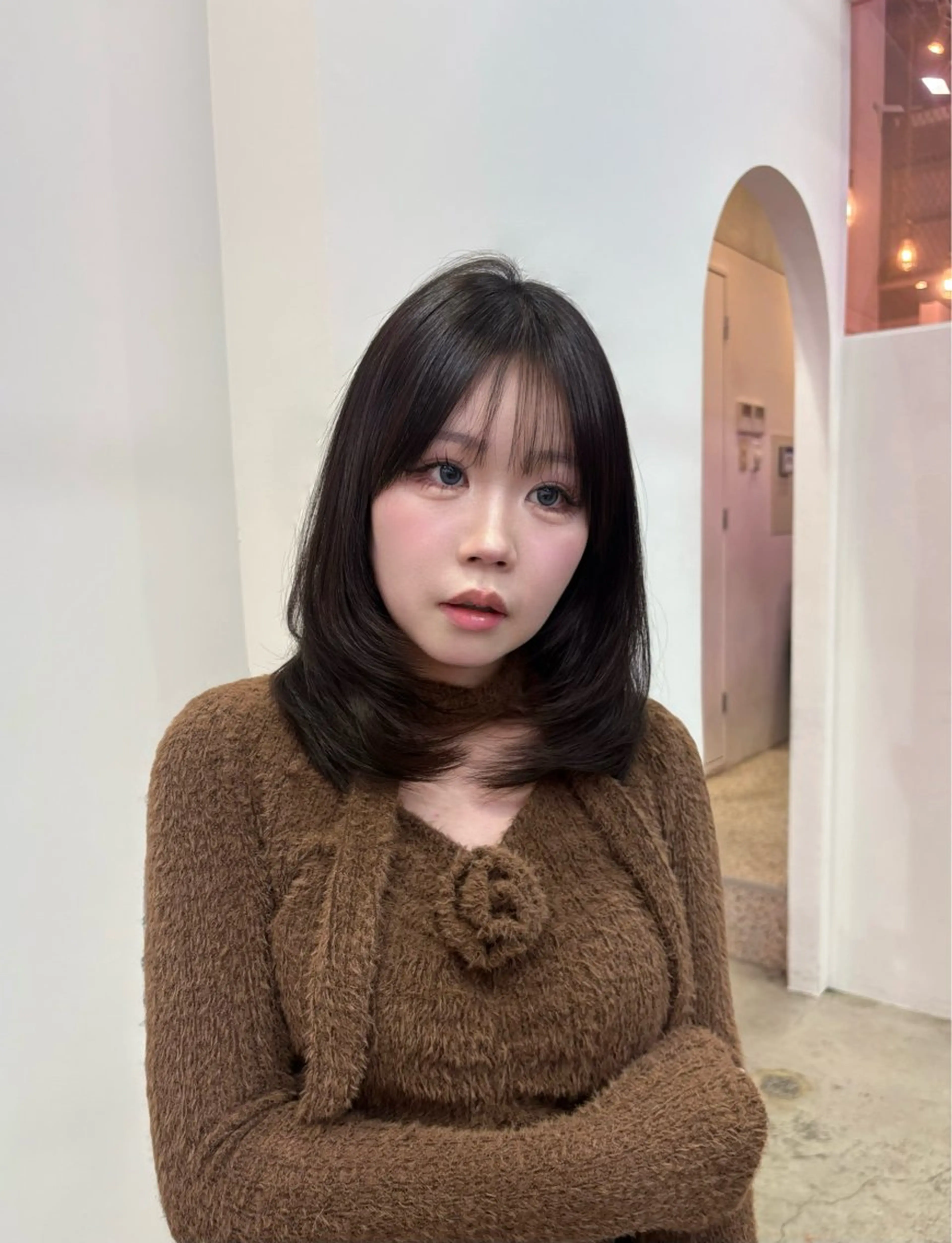 💗【無料】ミディアムカットモデル募集中✨⚠️ 鎖骨​〜​胸上くらいまでの長さのみです！20:30~の写真