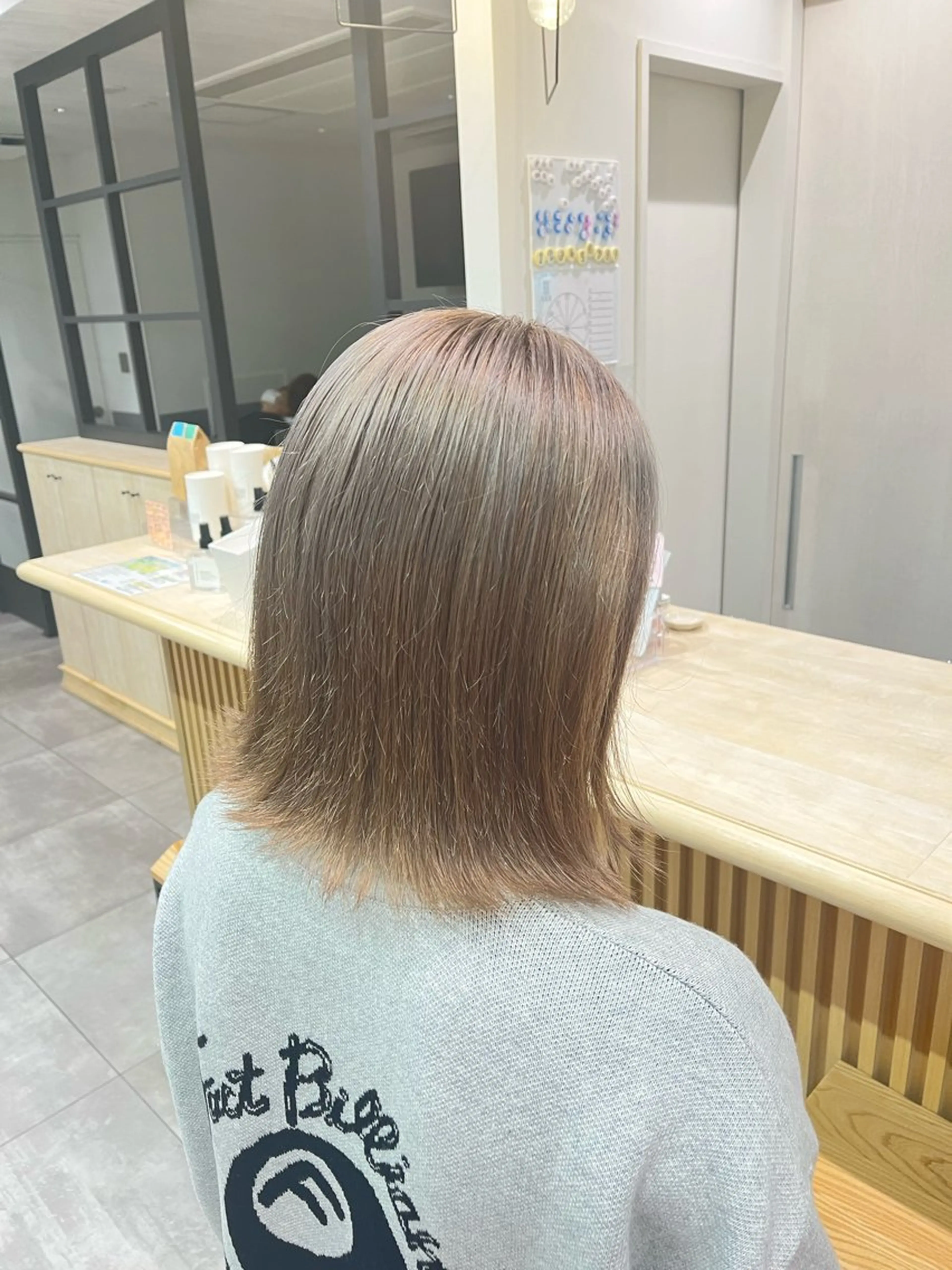 ミディアム ヘアカラー 🎀ハイトーン🎀 /MIOのヘアスタイル