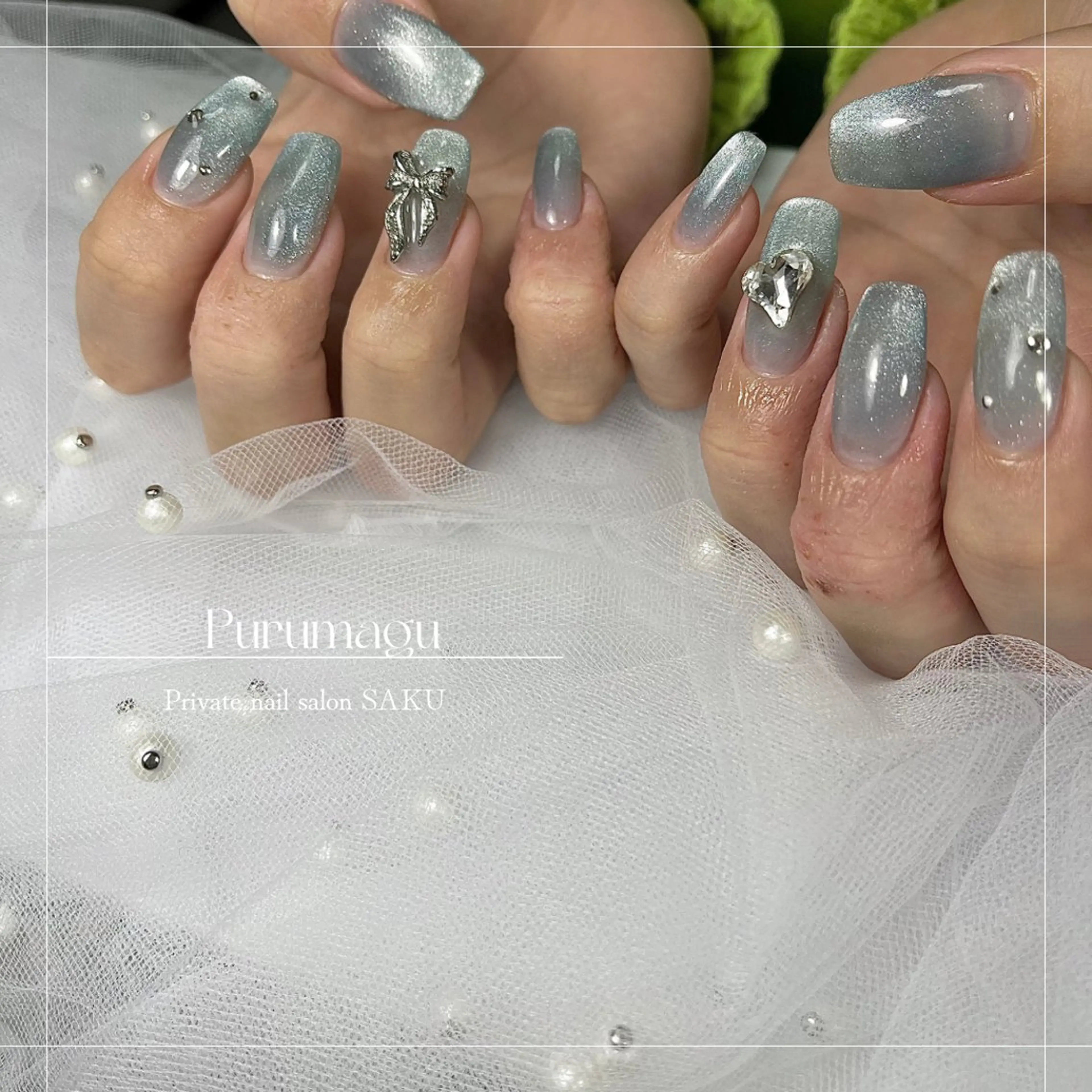 ネイル ハンドネイル SAKU  nail[サクネイル]所属・SAKU nail 作島茜のネイルデザイン