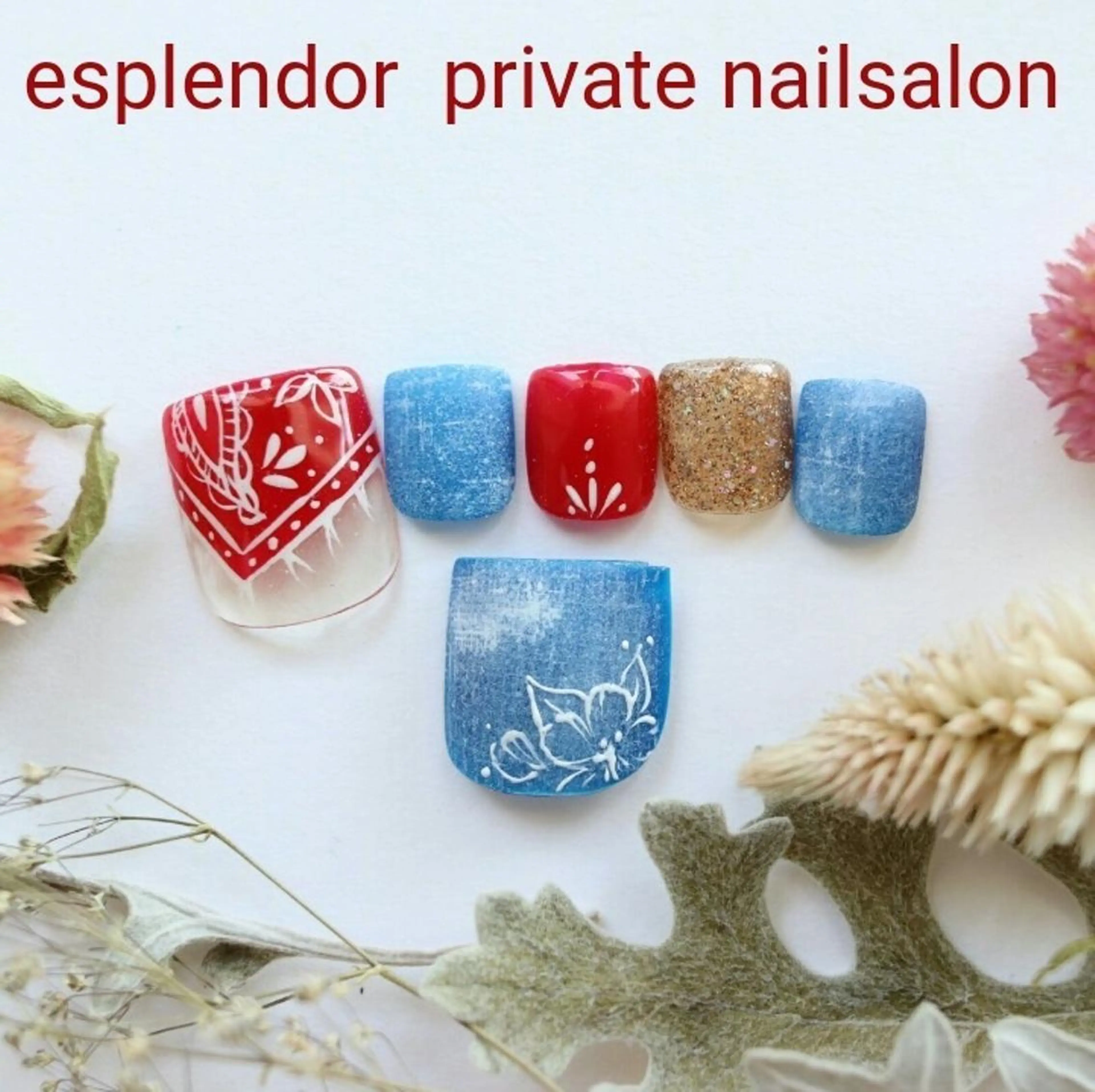 ネイル フットネイル esplendor  エスプレンドル所属・esplendor  エスプレンドルのネイルデザイン