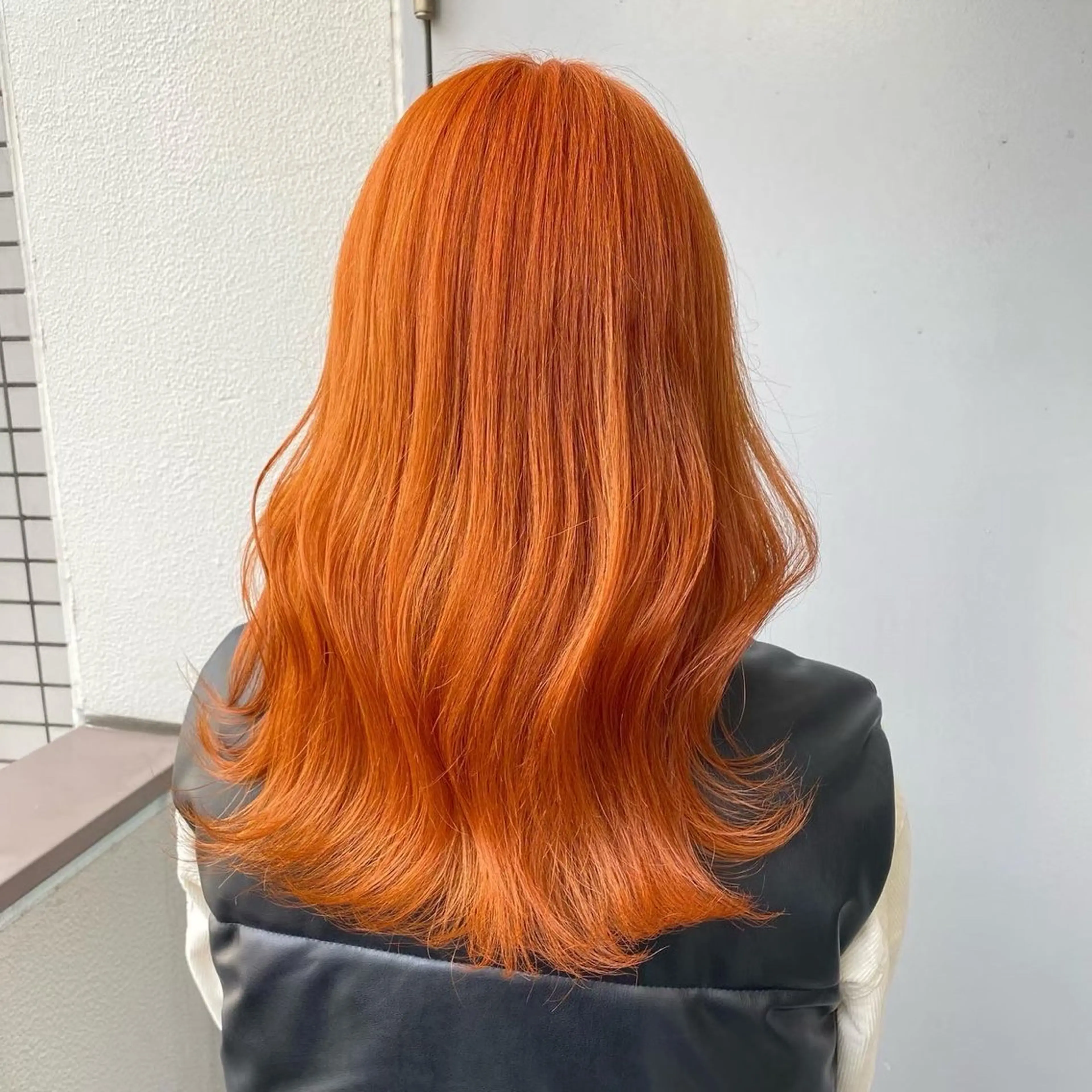ロング 韓国風カラー 髪質改善 韓国風ヘア トリートメント ヘアカラー トリートメント ヘッドスパ ヘアセット ❤︎ワンホンガーリー なハイトーンヘア❤︎のヘアスタイル