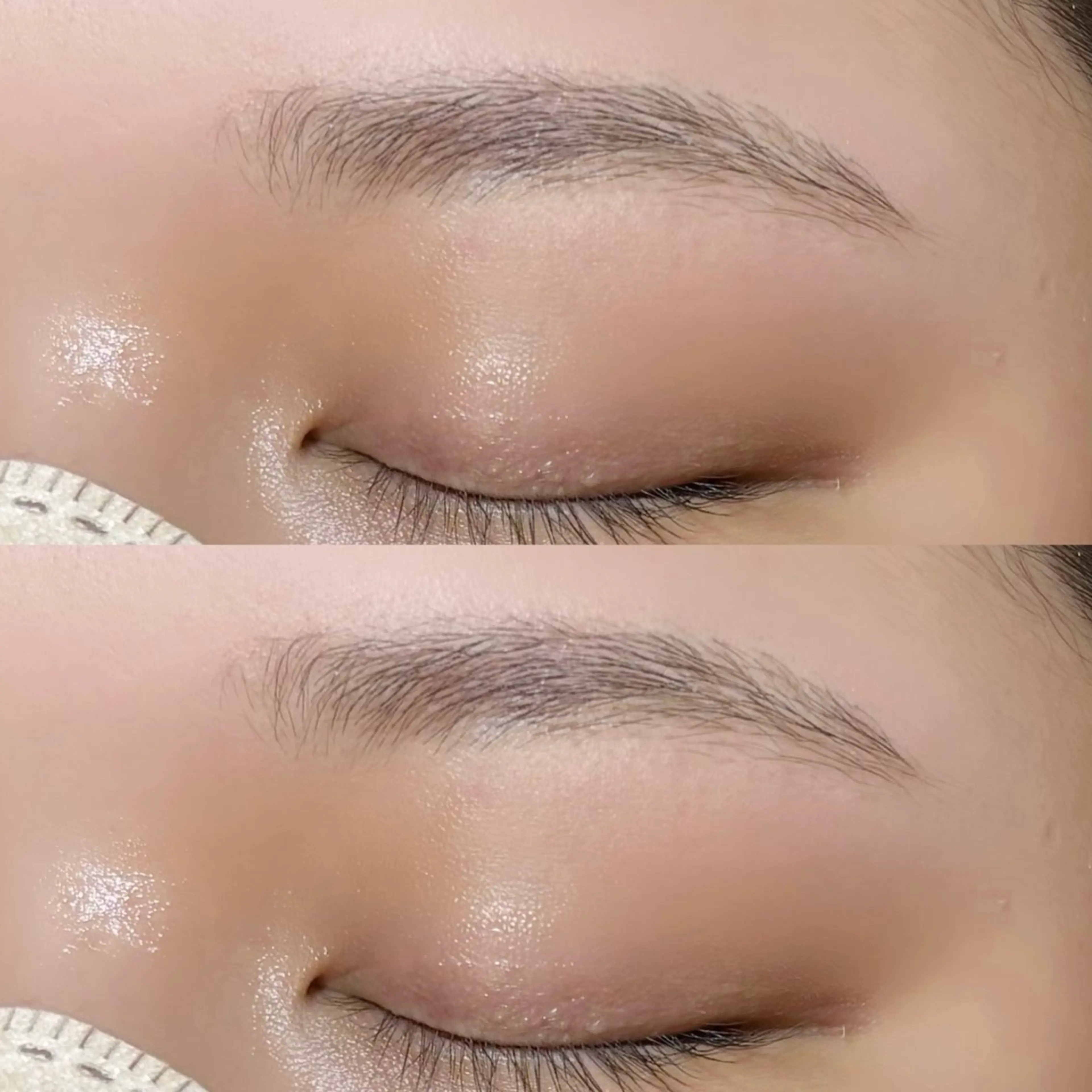 アイブロウ ワックス脱毛 眉カット meguru／マツパ ／マツエク／束感のマツエク・マツパデザイン