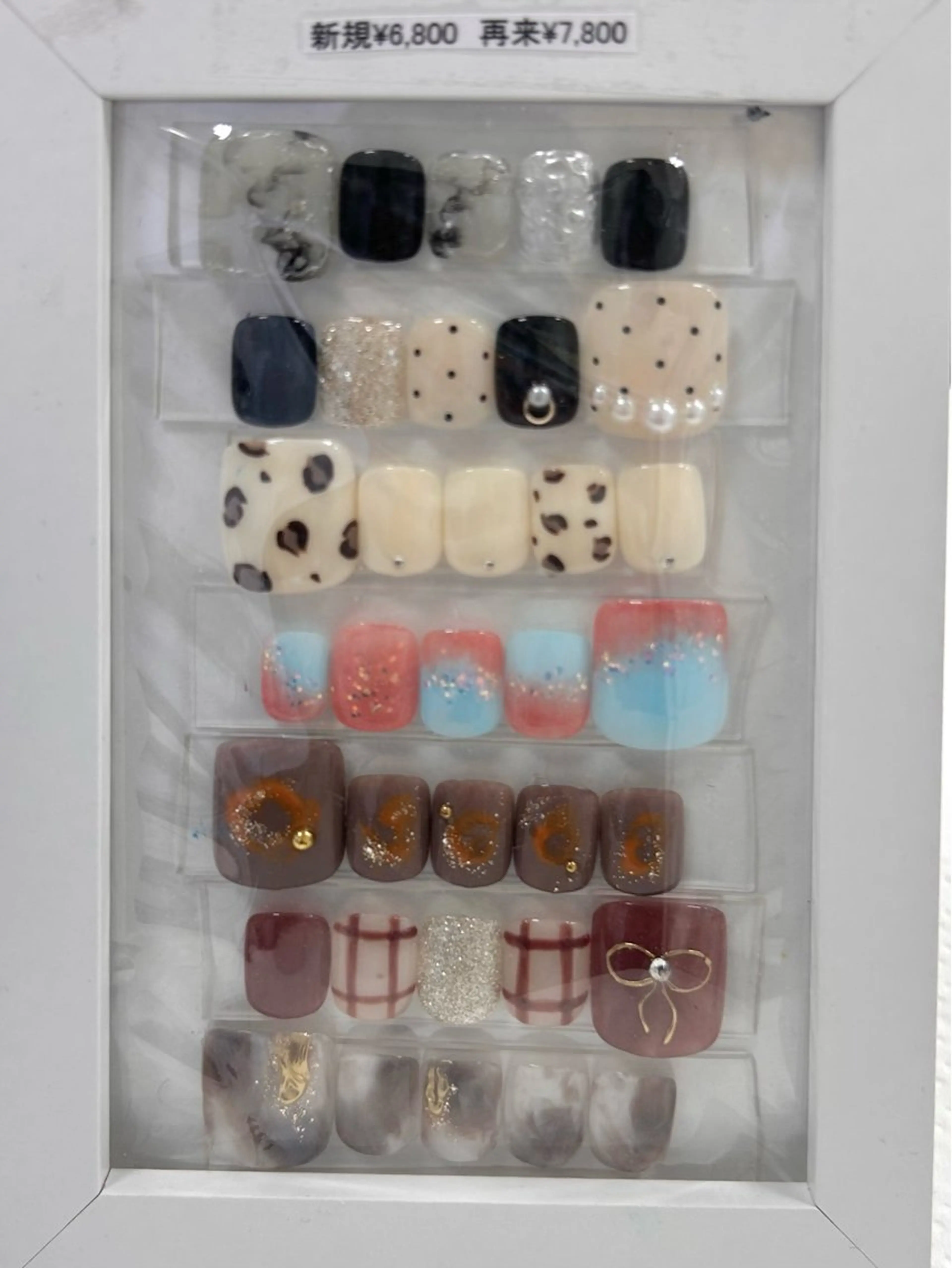 ネイル フットネイル Bianca  🎀 Hayakawaのネイルデザイン