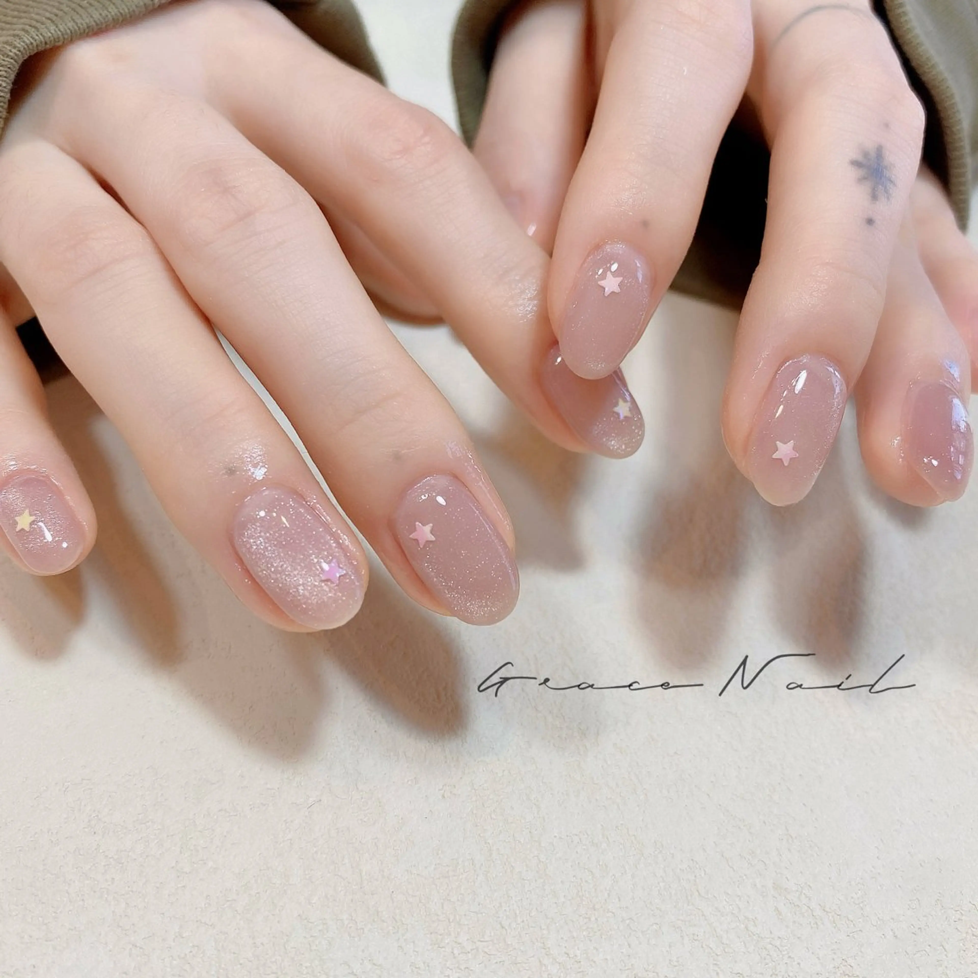 ネイル ハンドネイル ☆*｡Grace Nail｡*☆のネイルデザイン