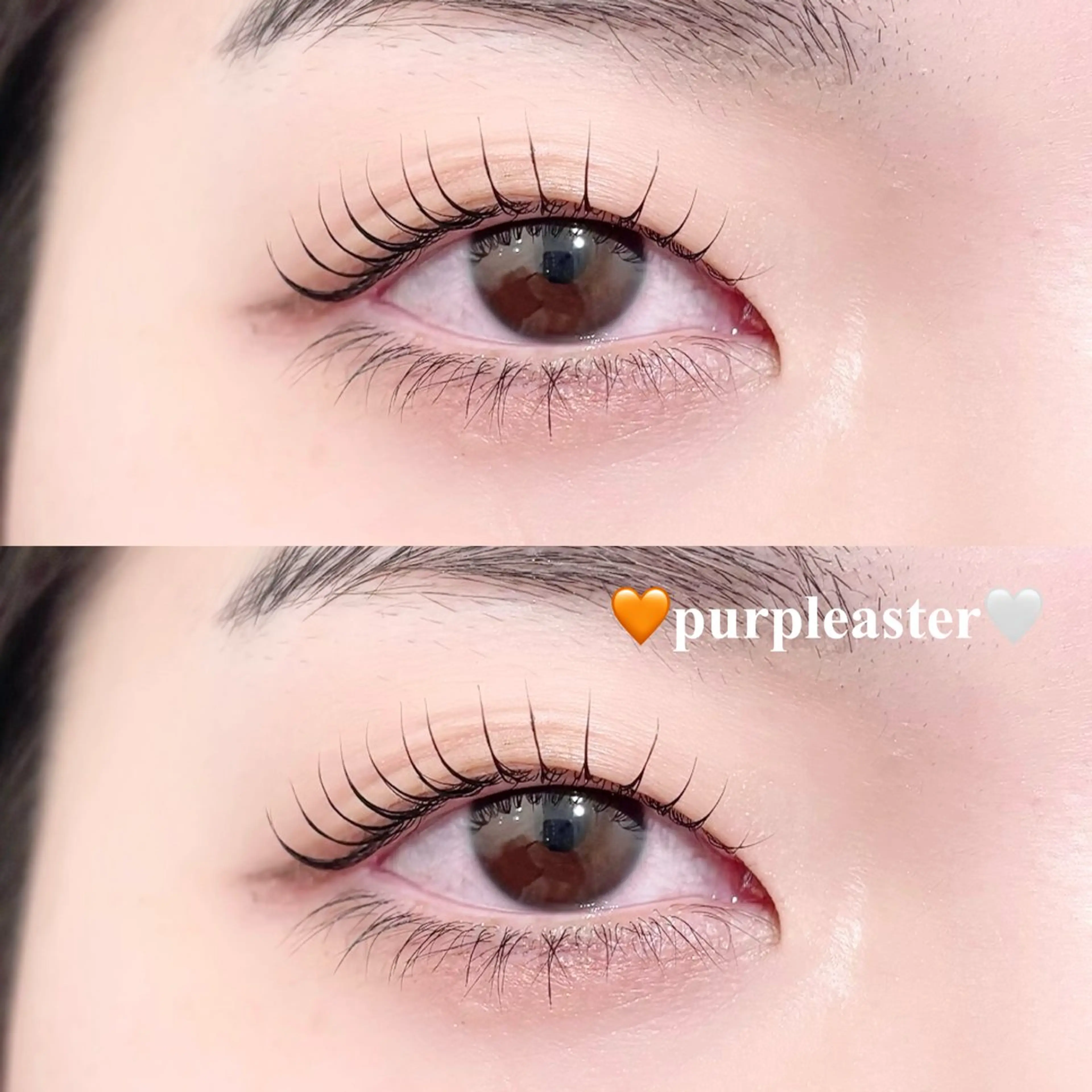 マツエク・マツパ purple aster名駅店所属・パープルアスター/ mako🐈‍⬛🤍のマツエク・マツパデザイン