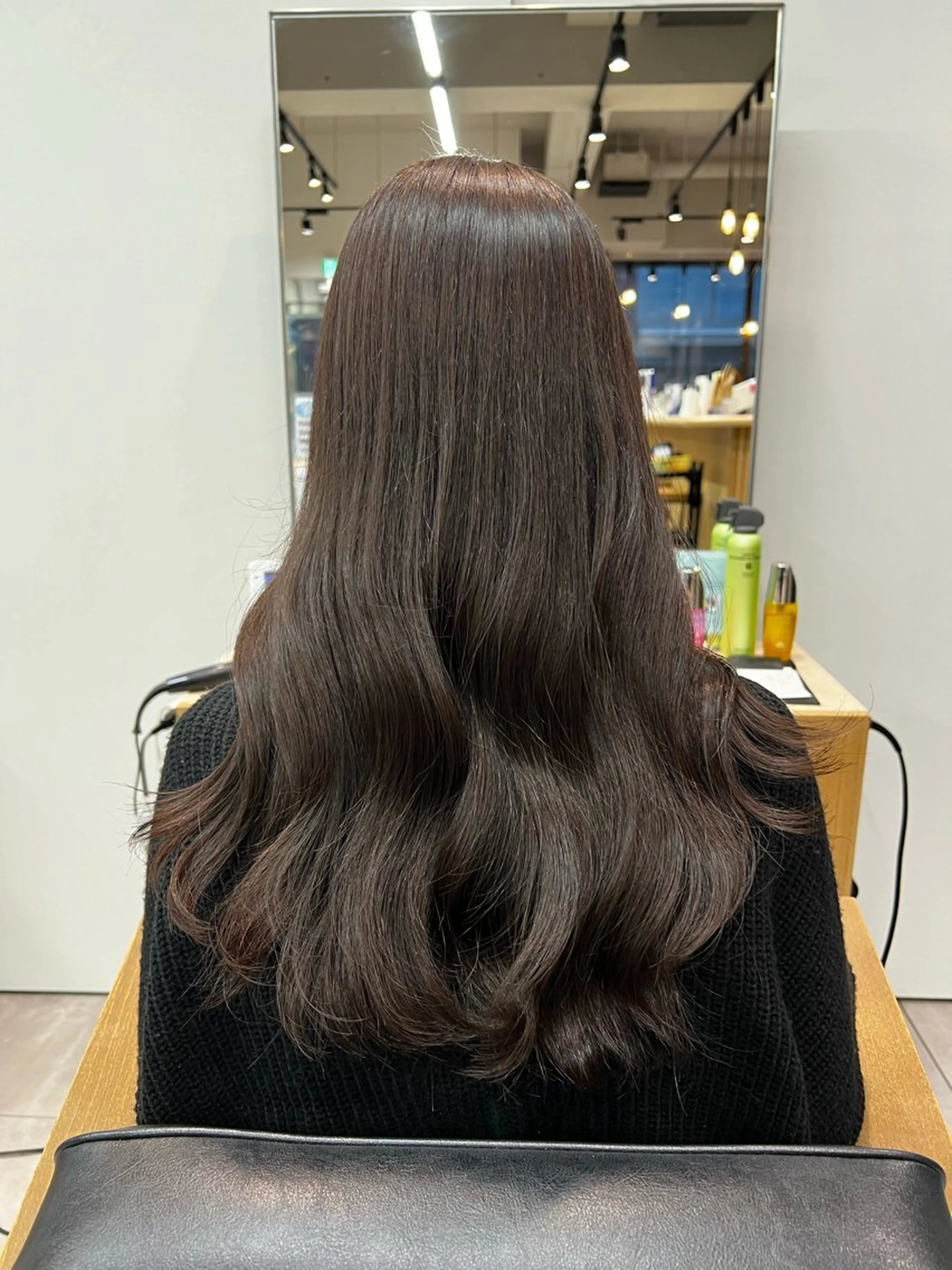 ロング カラー ヘアカラー トリートメント 🌞レイヤー×カラー 前川那津美🌞のヘアスタイル