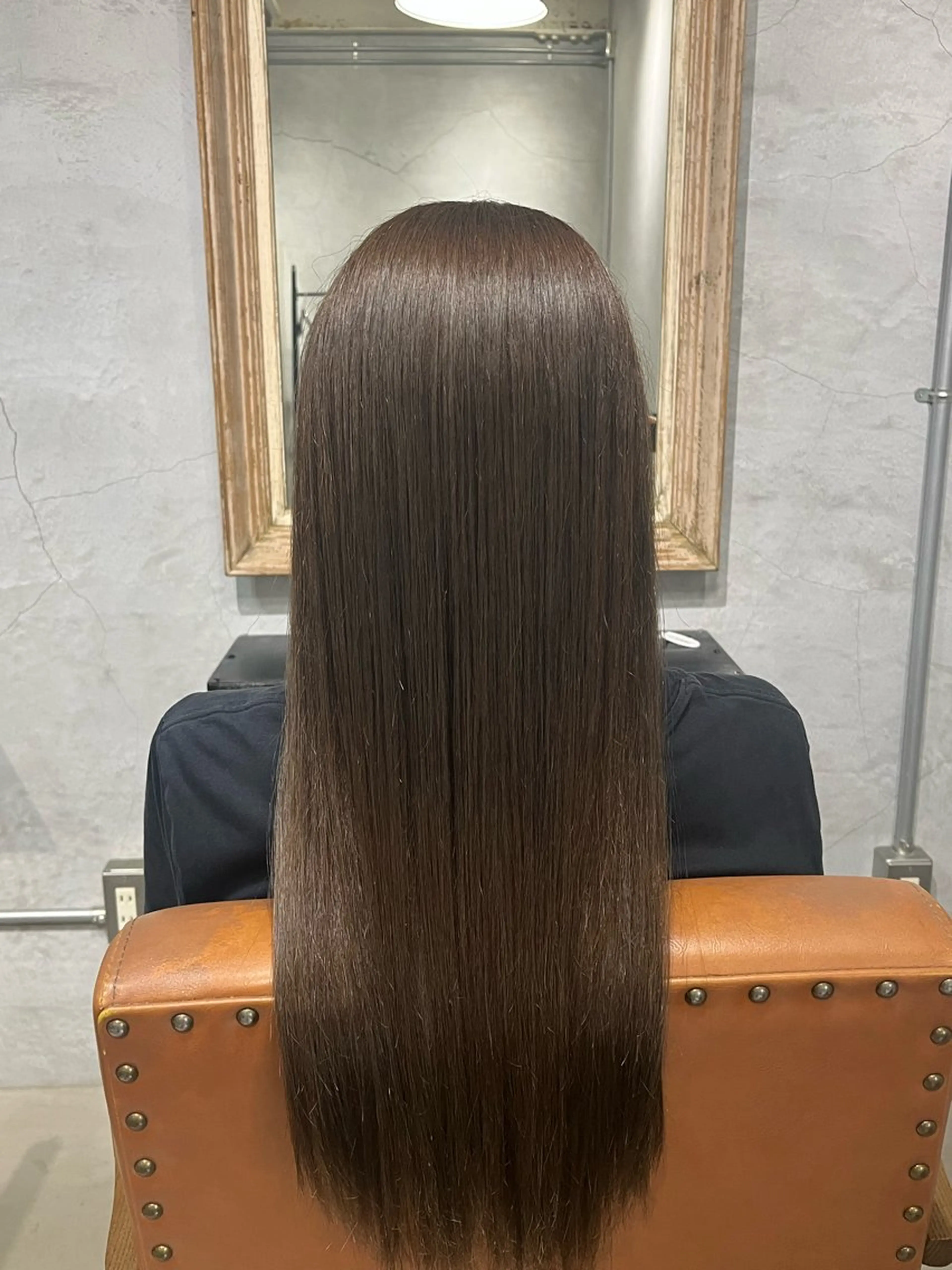 ロング カラー アッシュ goen所属・浜田 麻衣のヘアスタイル