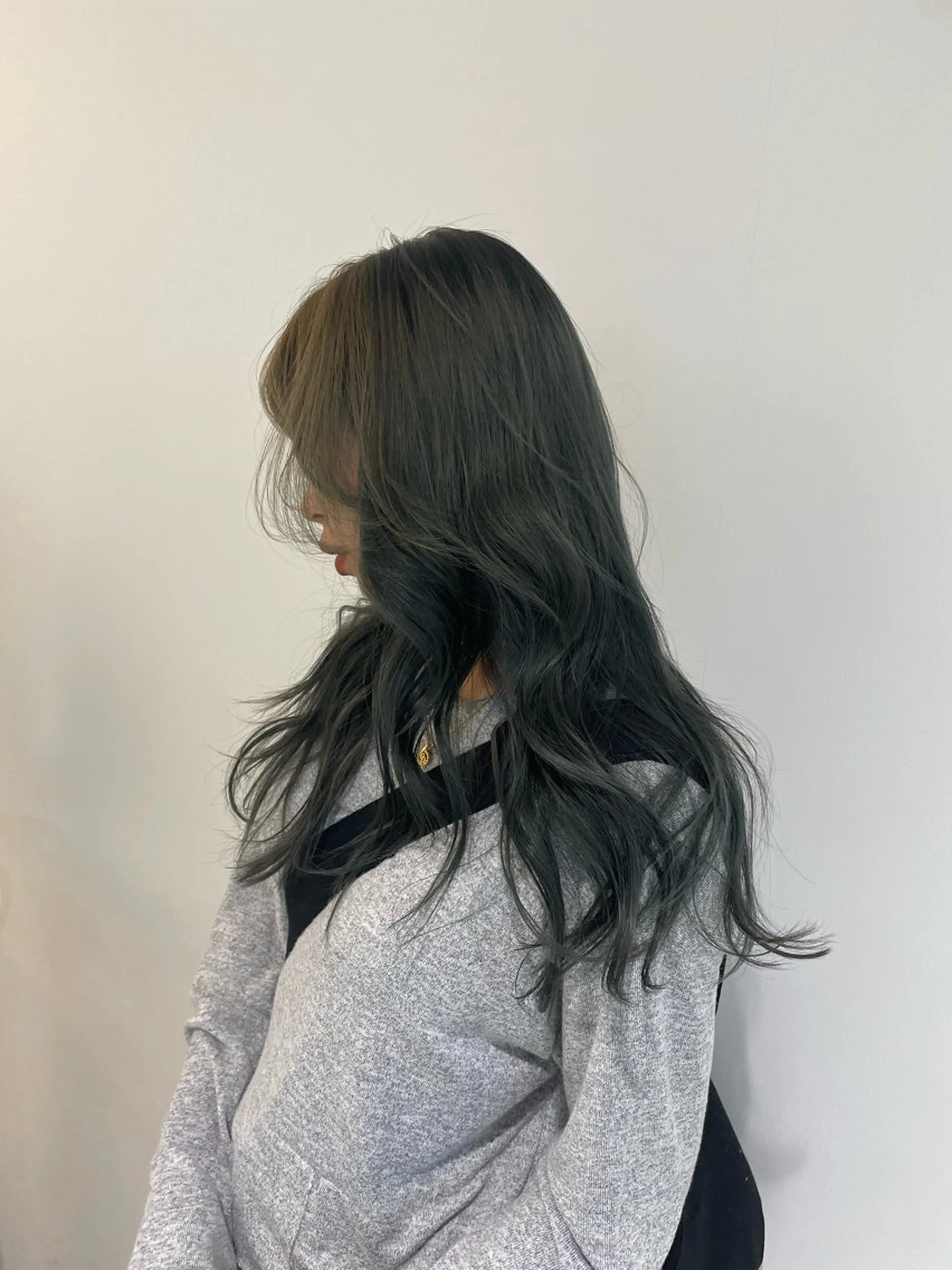 ロング カラー デザインカラー ヘアカラー ハイトーン/ 髪質改善/ヒロタリカのヘアスタイル