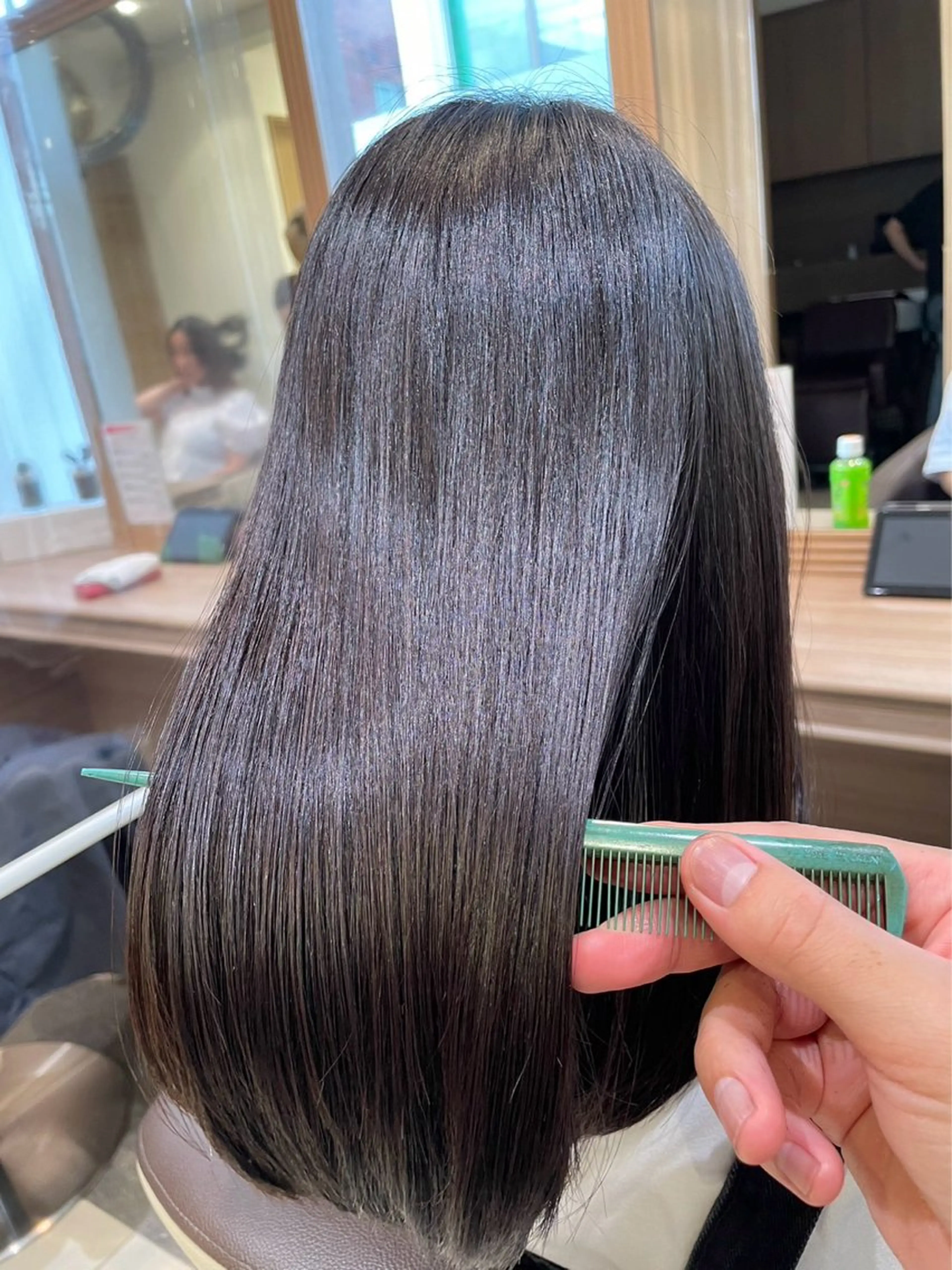 ロング 髪質改善・縮毛矯正 Taijuのヘアスタイル