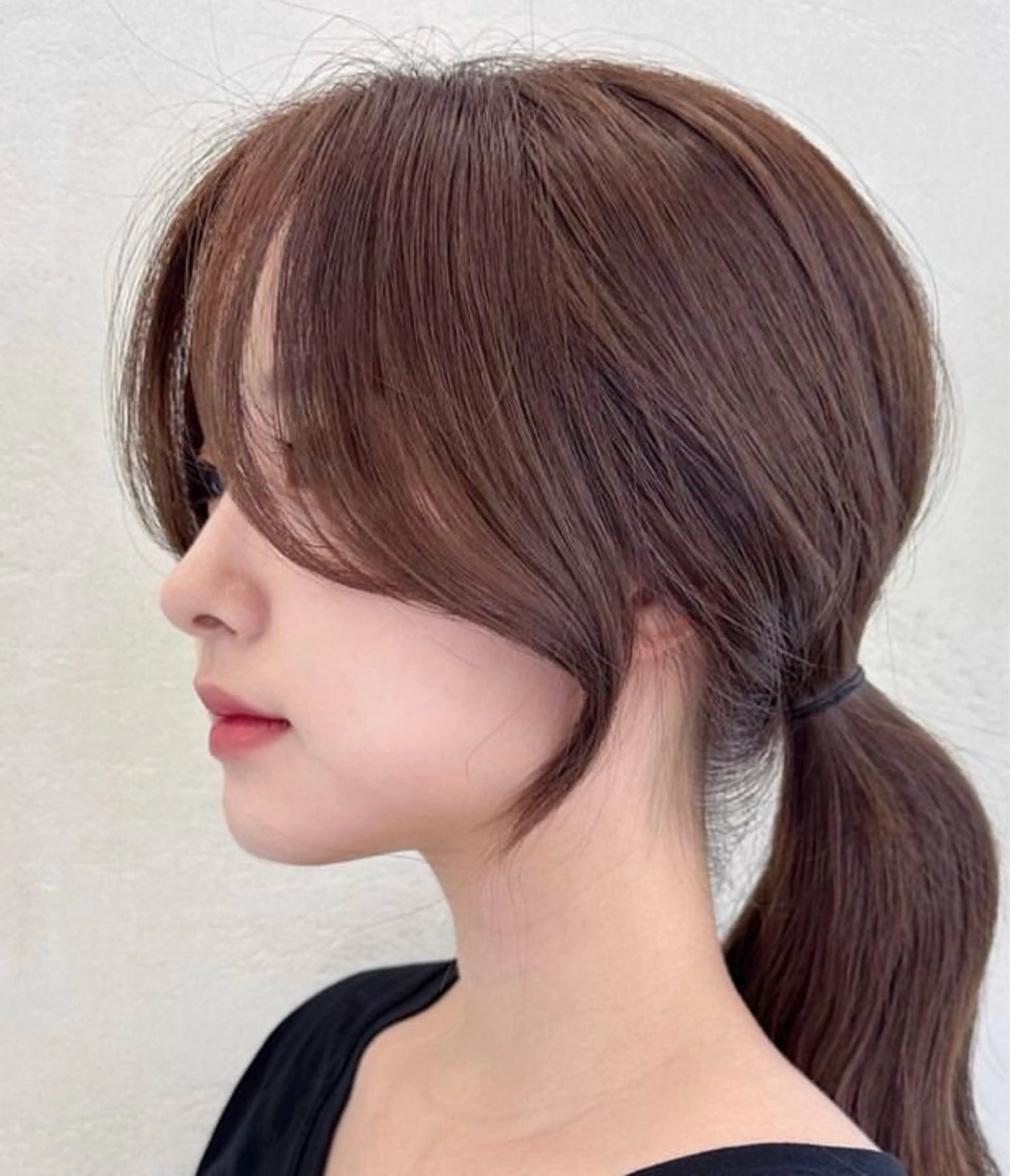 ロング Hayun /韓国スタイルのヘアスタイル