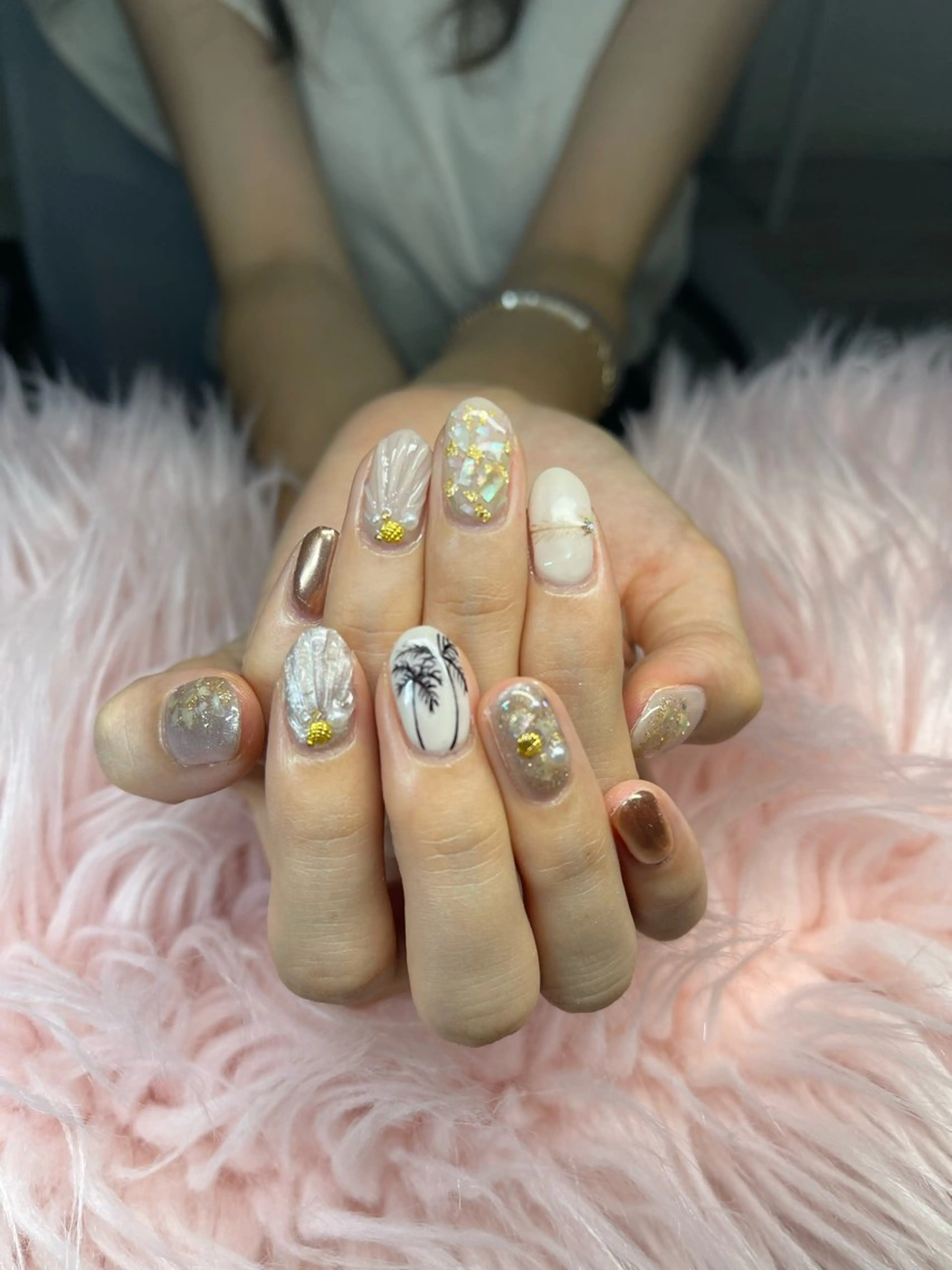 ネイル ネイルサロンキュアイスト所属・キュアイスト アコパラジェル調布のネイルデザイン