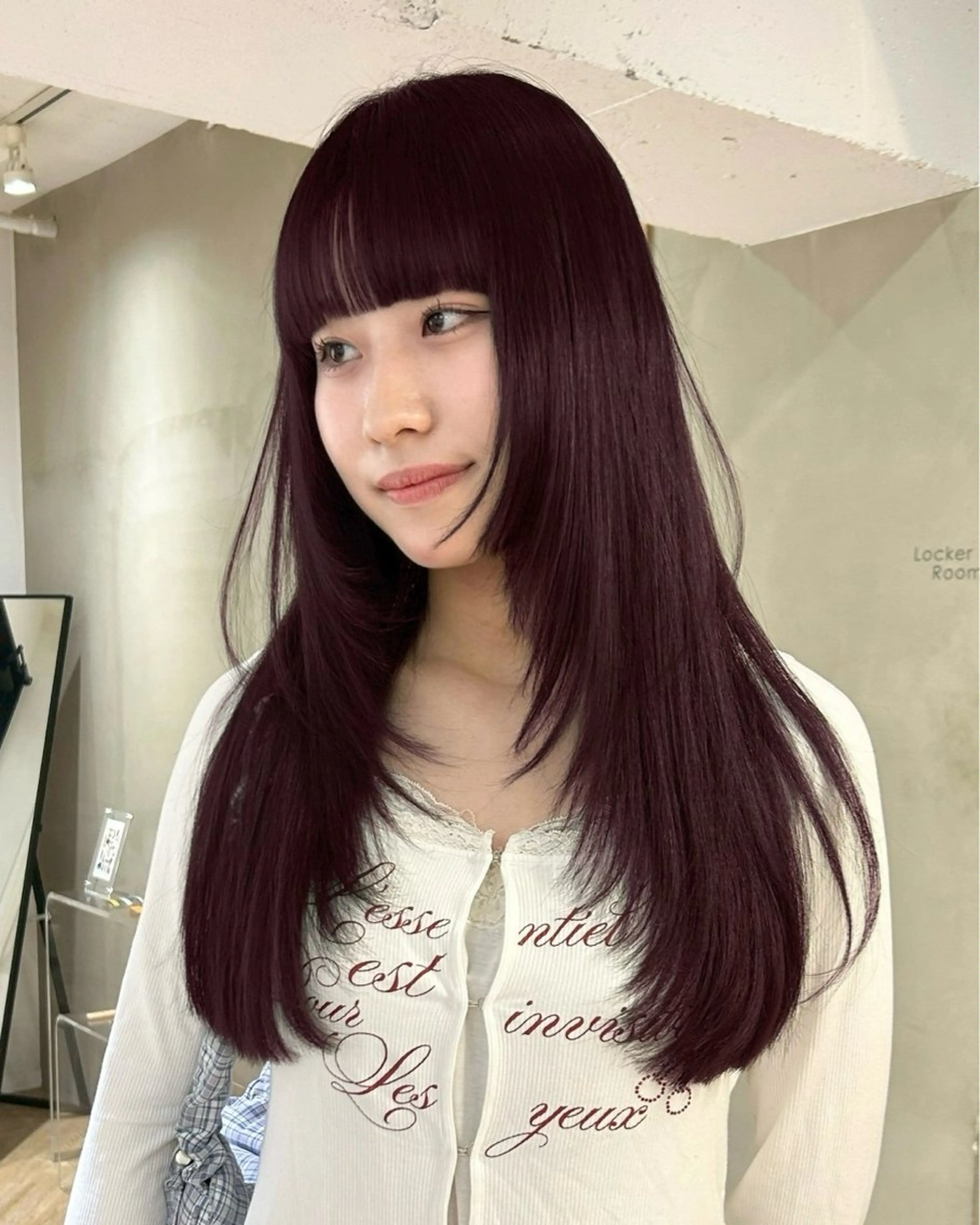 ロング カラー カット ヘアカラー トリートメント レイヤーカット/暖色 カラー/mao🎀のヘアスタイル